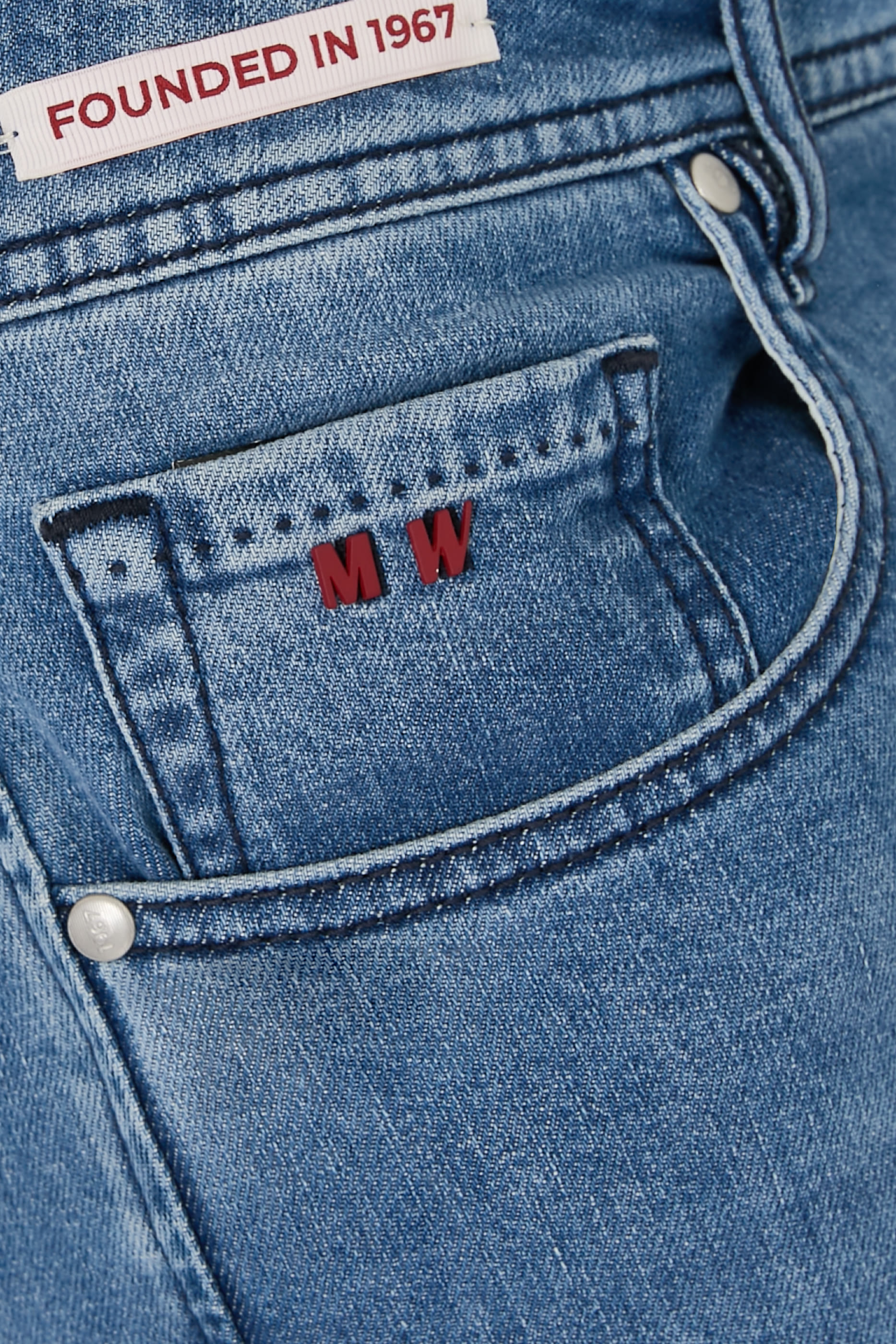 بنطال جينز مايكل أنجلو بقصة عادية دنيم