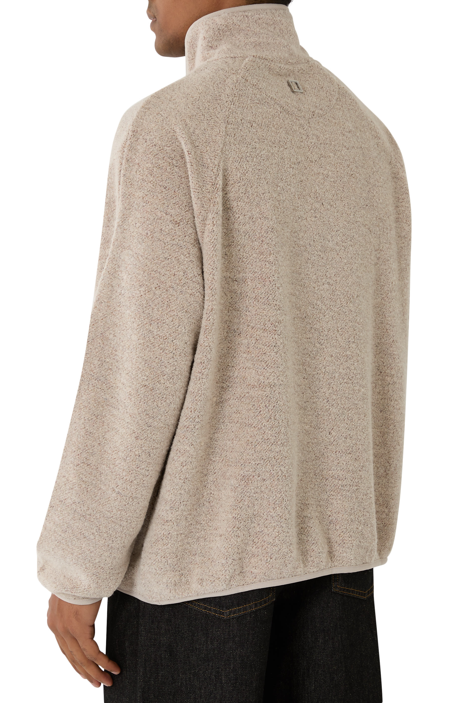 سويت شيرت بنصف سحاب صوف