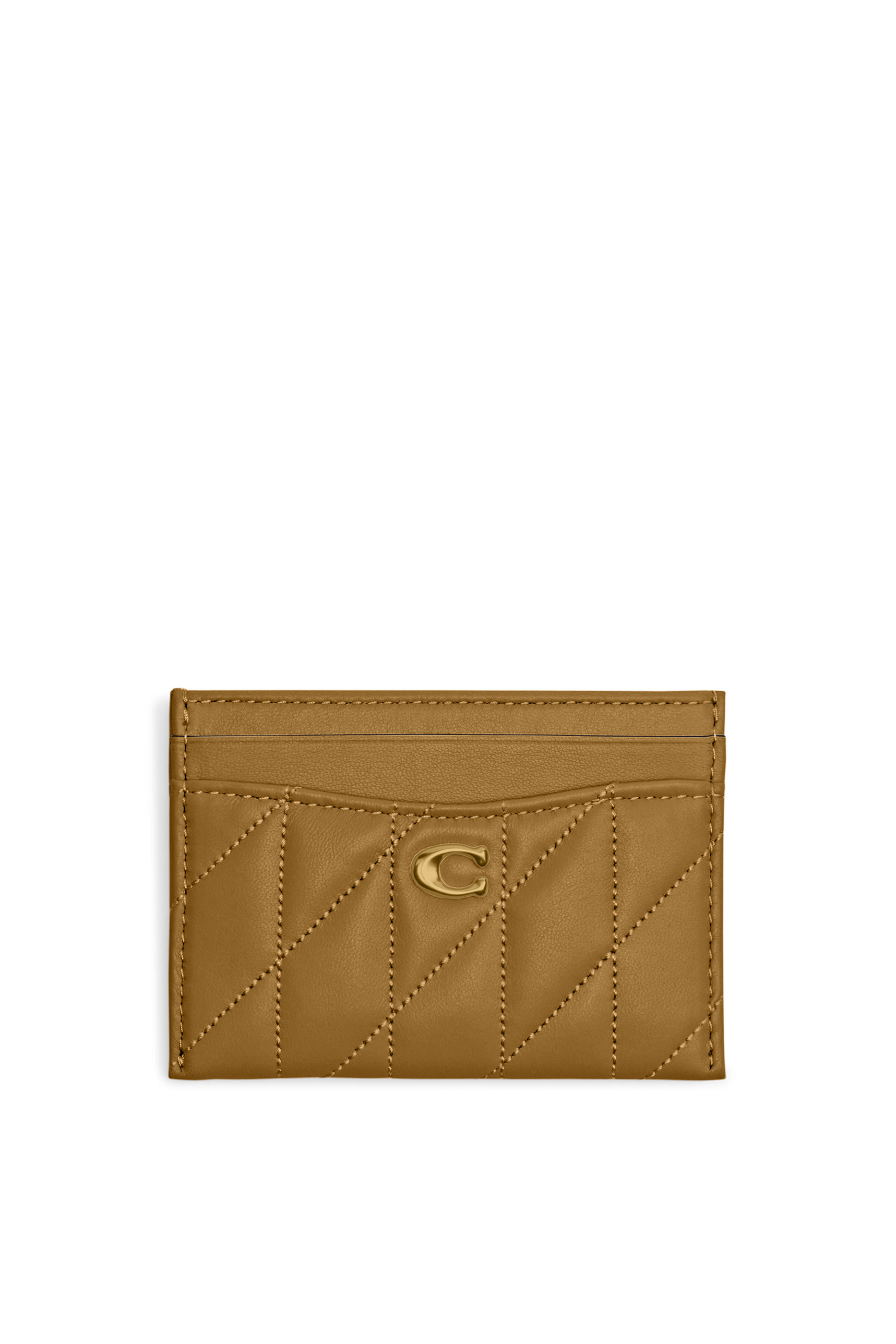 حافظة بطاقات ايسنشال بحياكة مبطنة