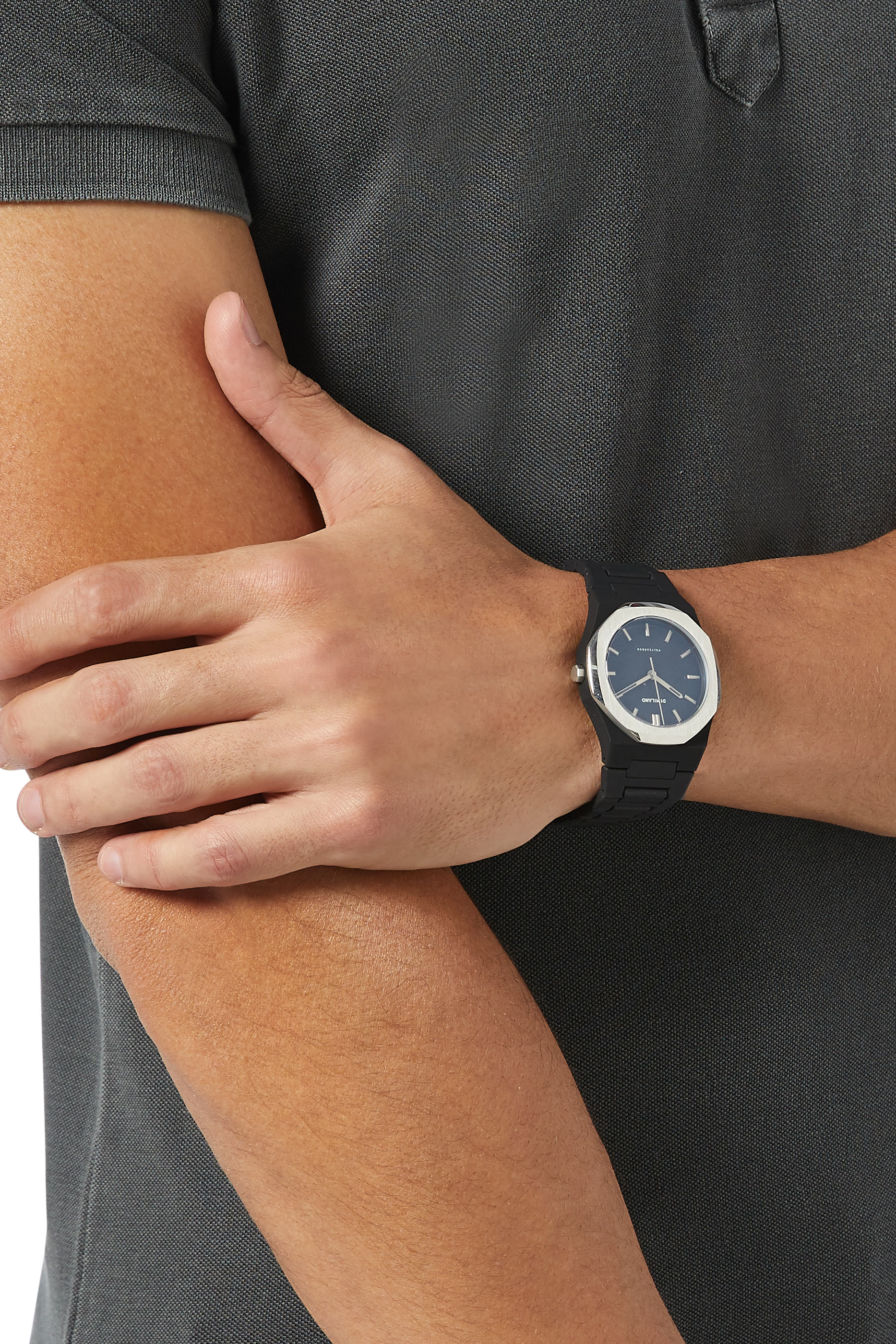 ساعة مون جلايد 40 مم بولي كربون