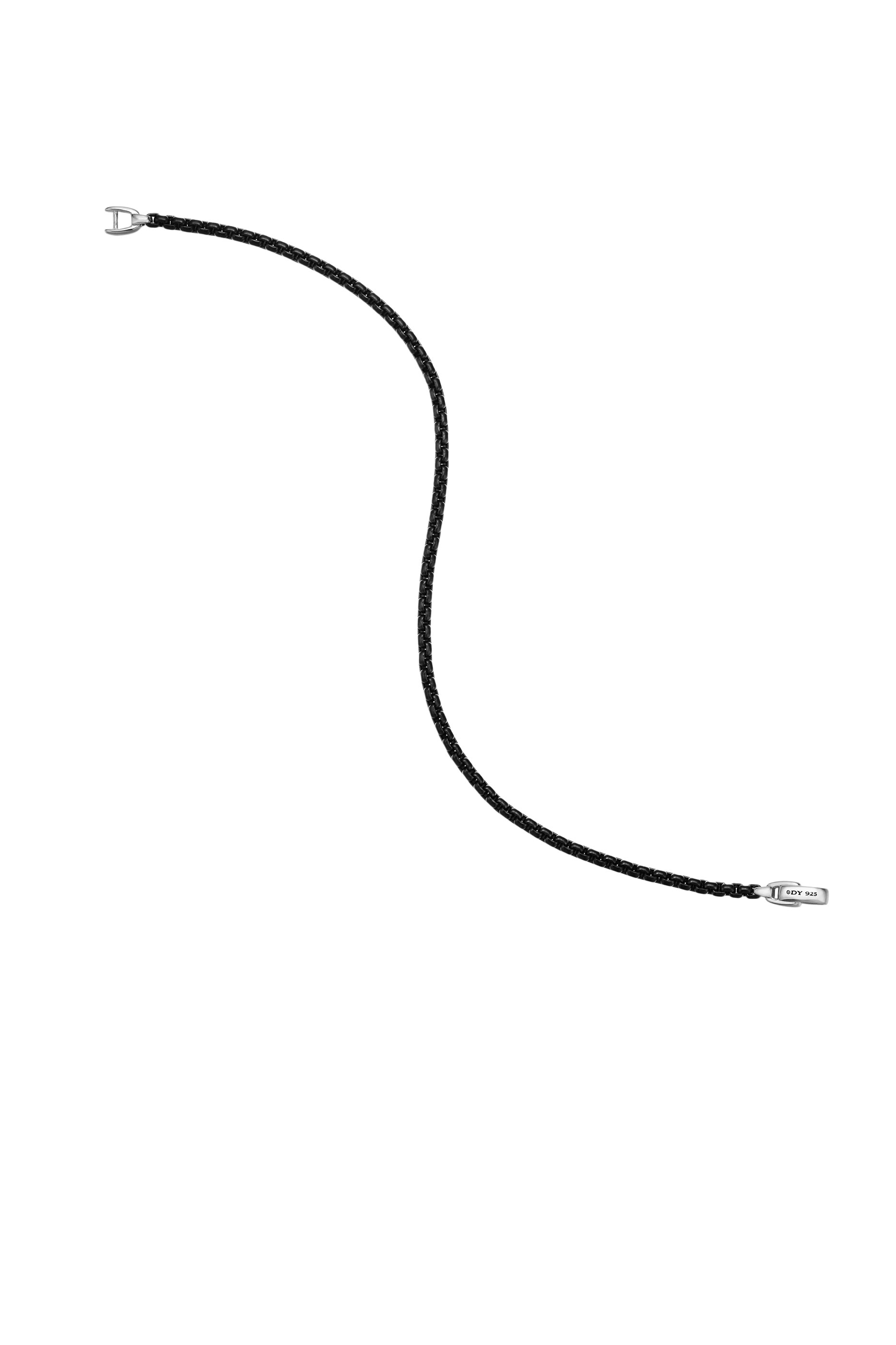 سوار بحلقات مربعة، ستانلس ستيل وفضة إسترلينية