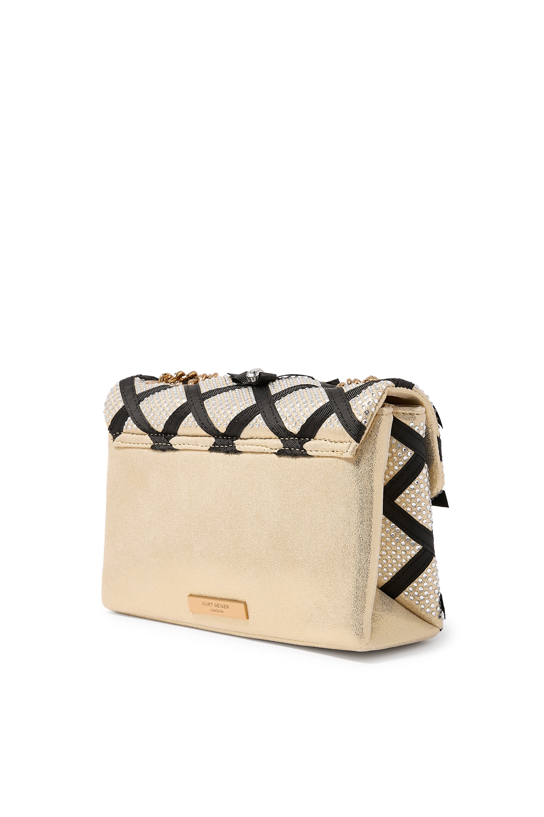 حقيبة كنسنغتون متوسطة بفيونكة