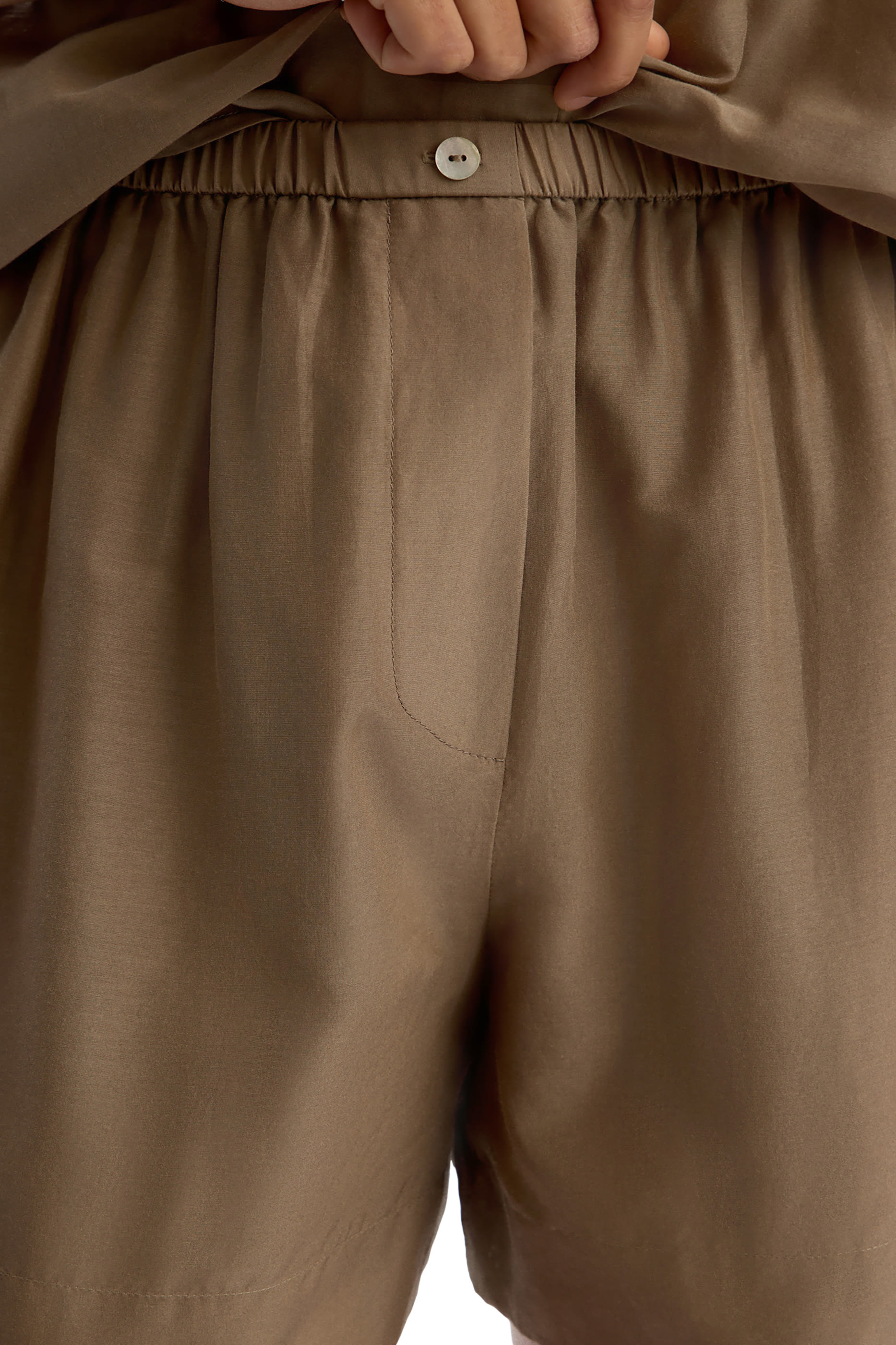 شورت قطن-حرير