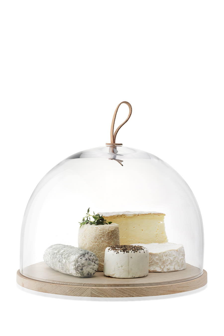 حامل من خشب المران بغطاء دائري من مجموعة ايفالو