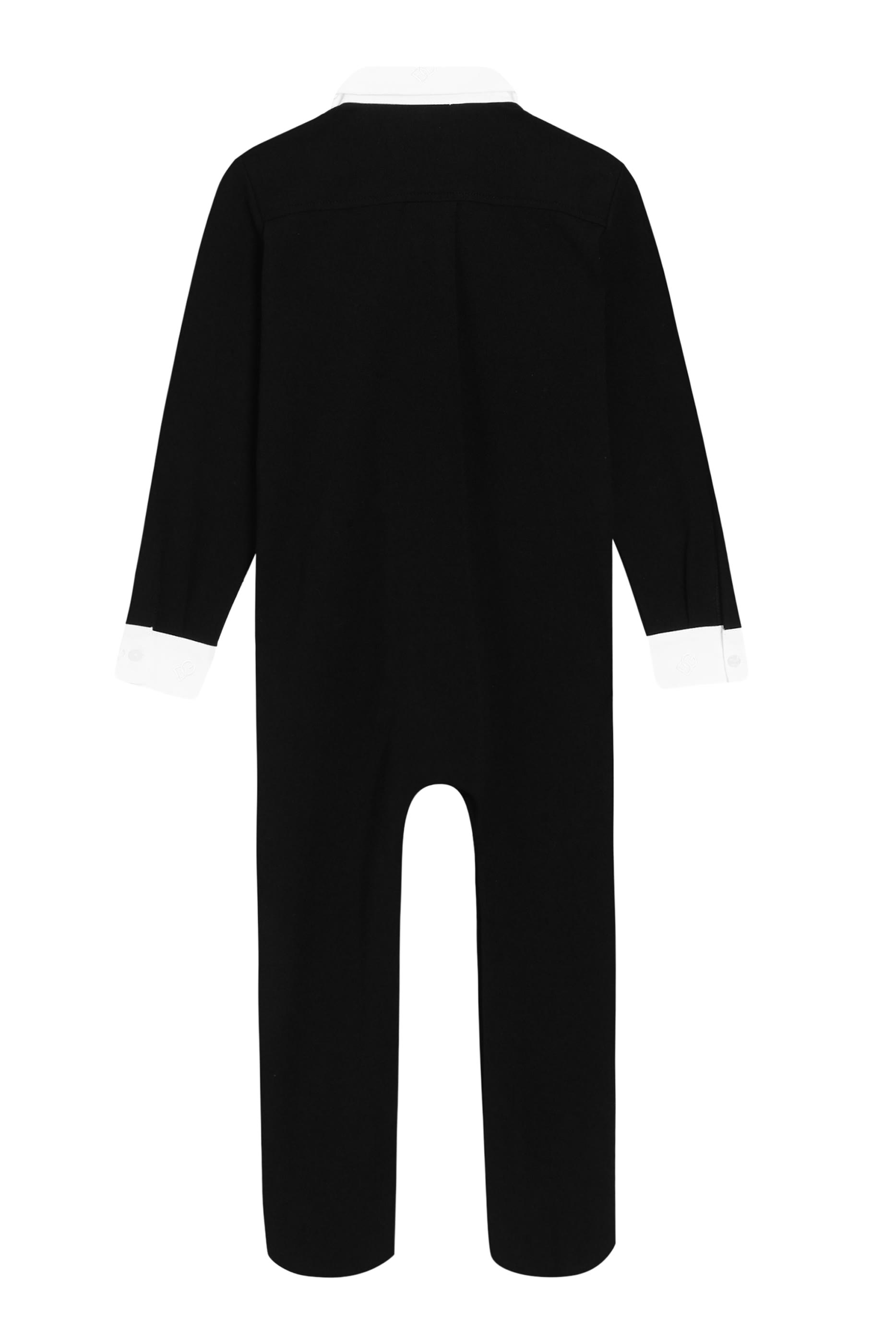 رومبر بفيونكة مطرزة بنسيج متشابك للأطفال