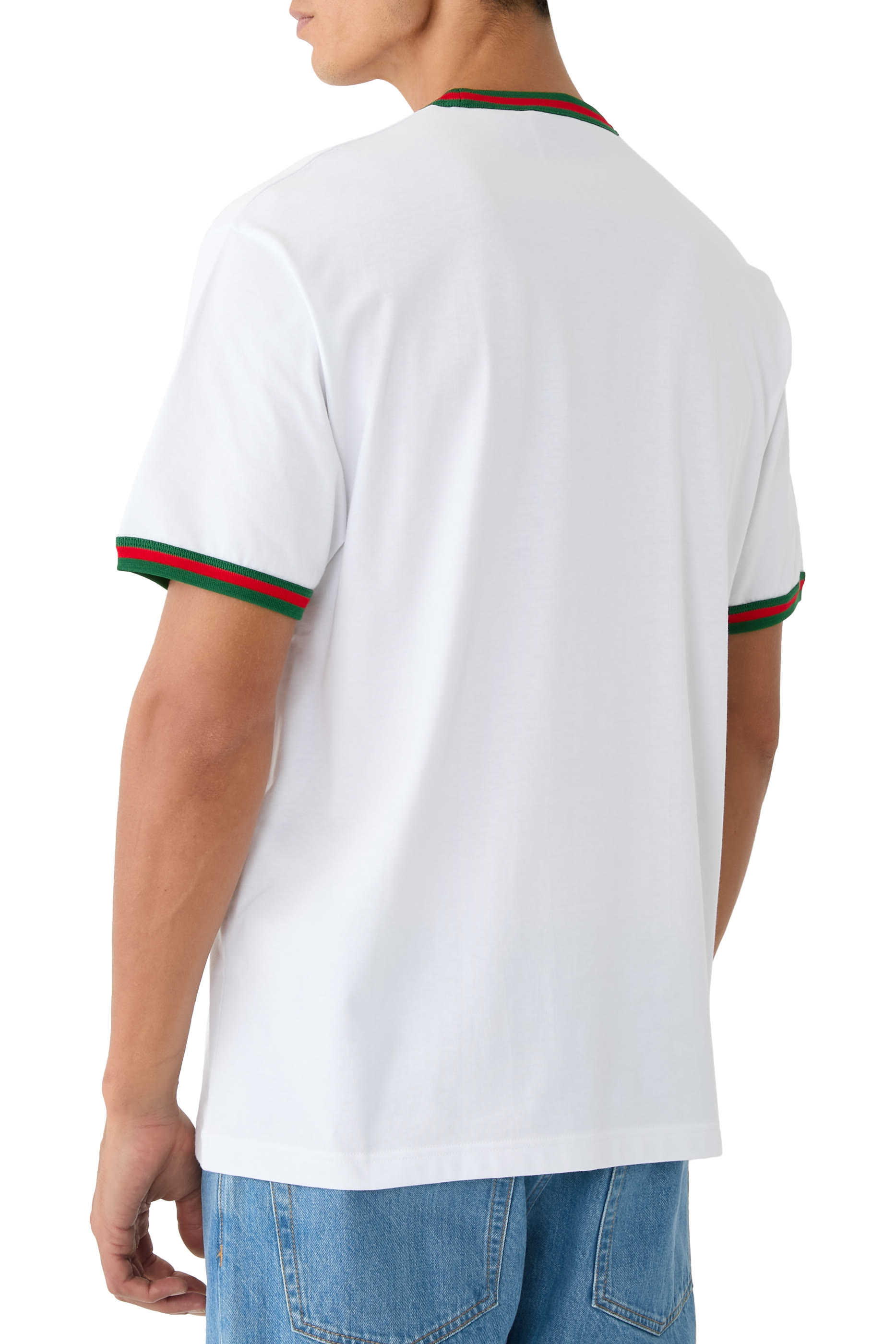 تيشيرت مطرز قطن جيرسيه