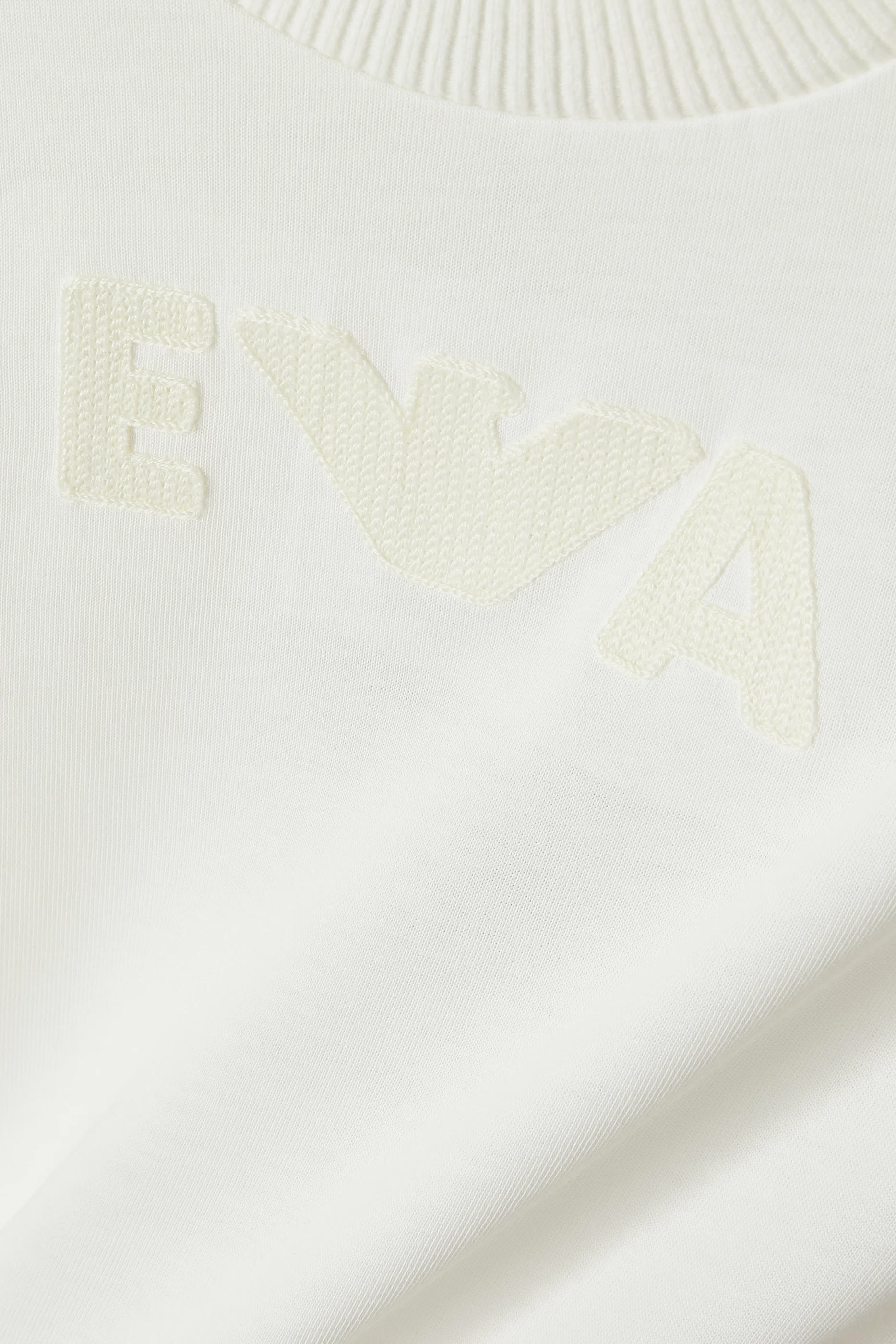 تيشيرت بشعار الماركة للأطفال null