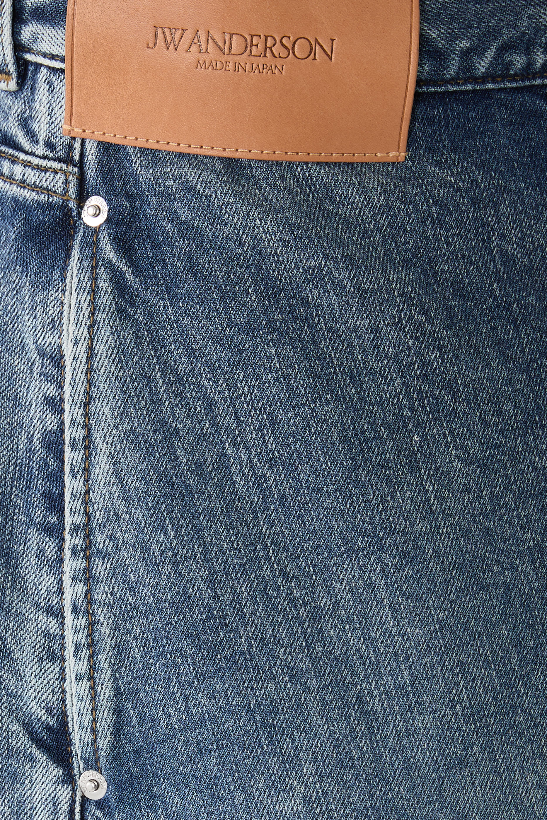 بنطال جينز وورك وير بتصميم ملفوف