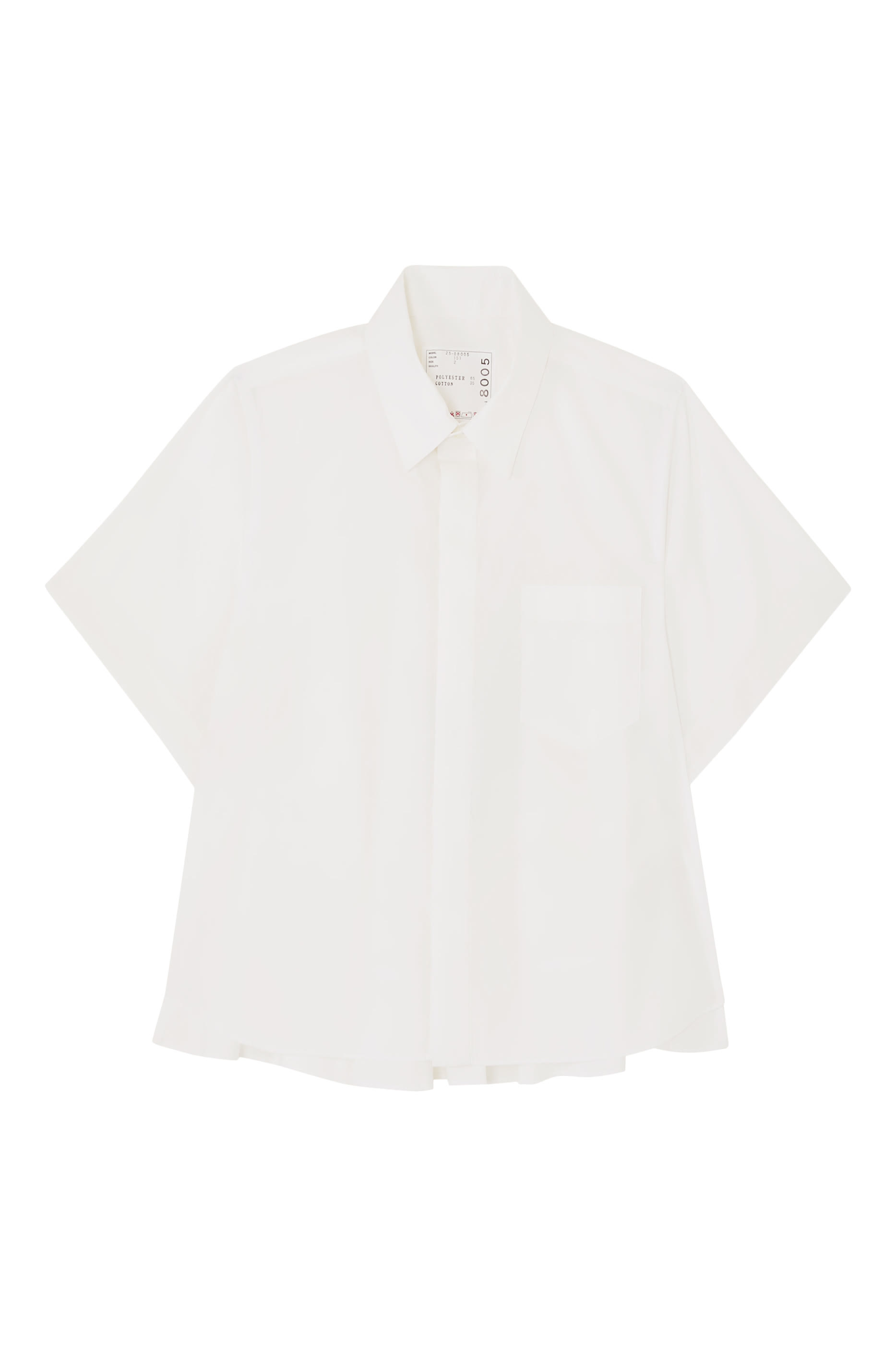 Cotton Poplin Shirt 
