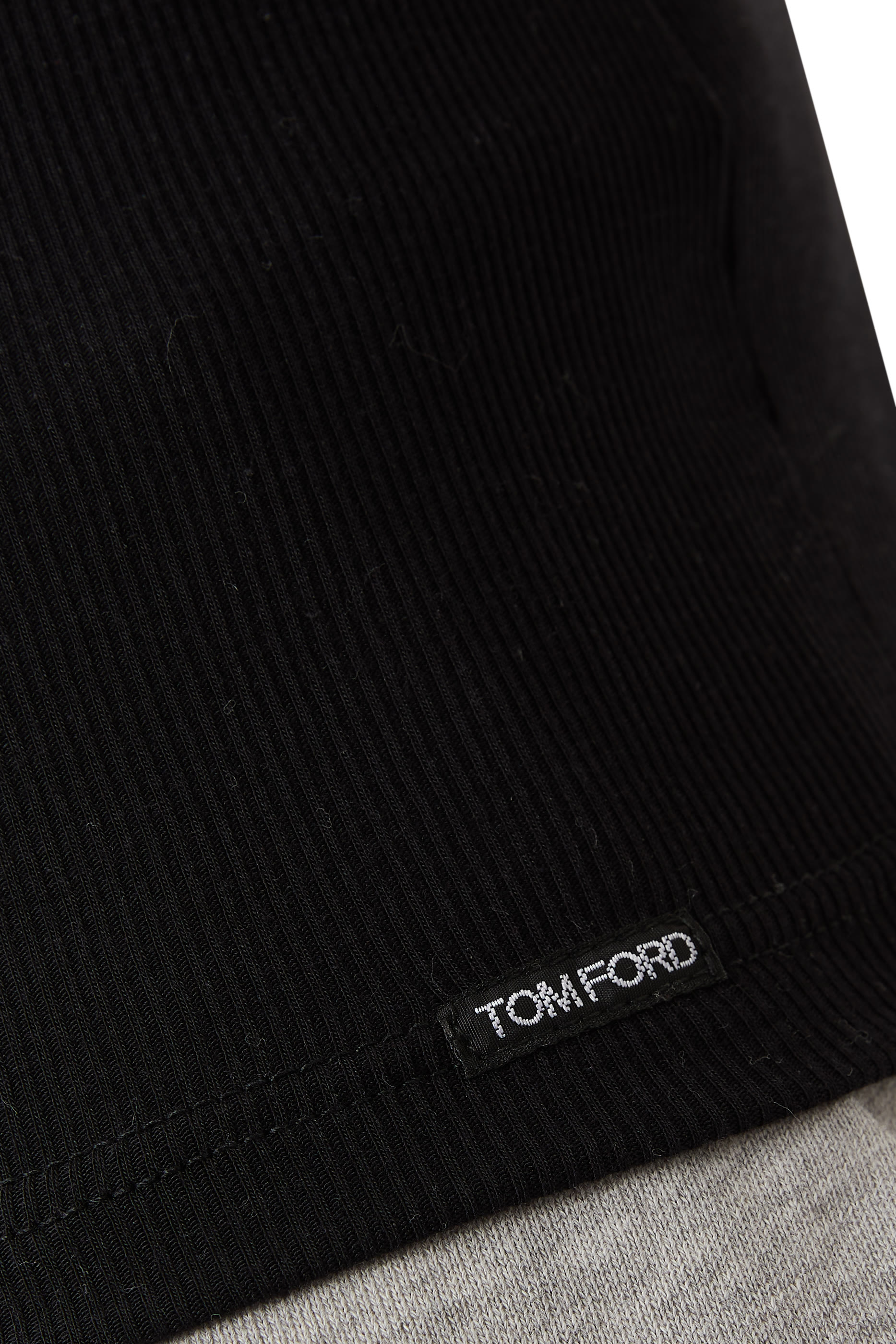 بلوزة بلا أكمام قطن مودال مضلع