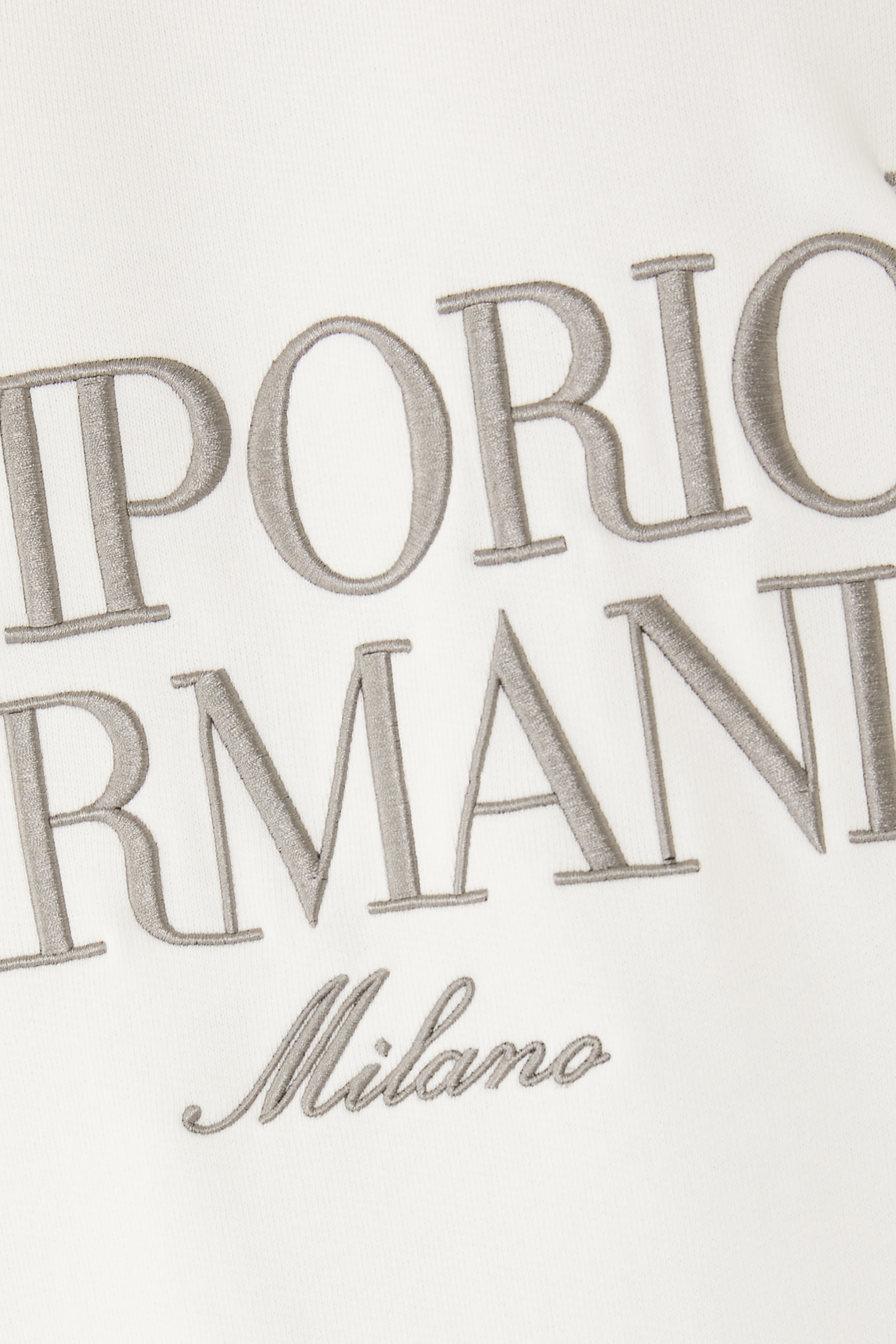 سويت شيرت بتطريز شعار الماركة جيرسيه فرينش تيري