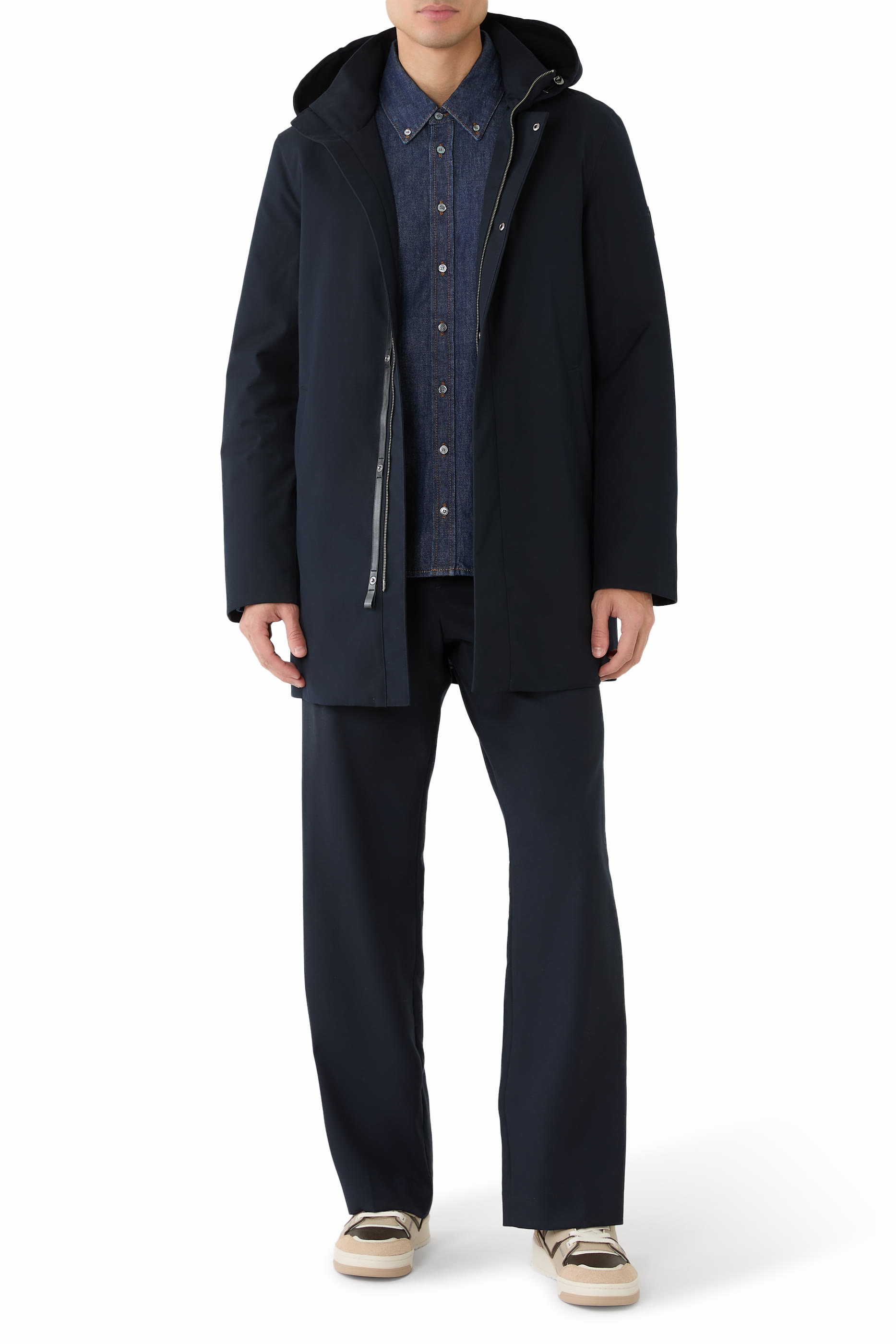 باركا رولاند 2 في 1 بتصميم مبطن بالزغب وغطاء رأس