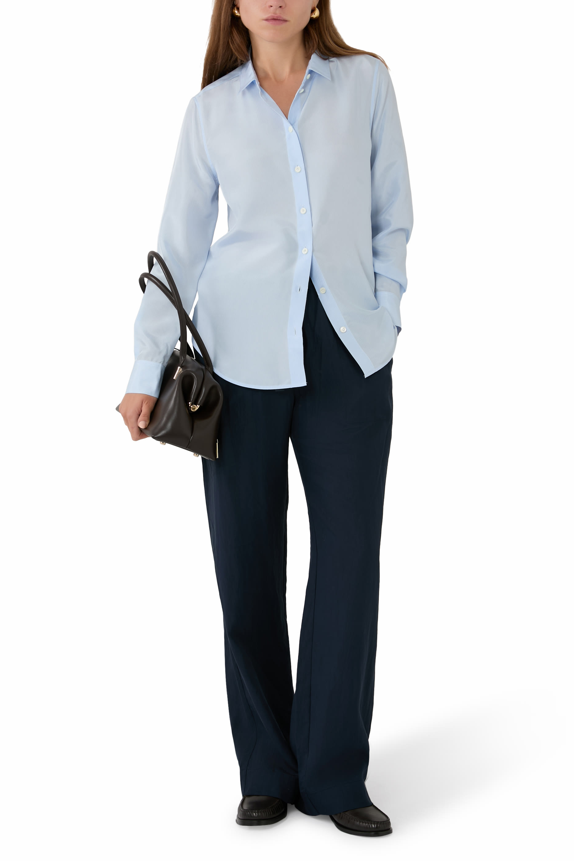 قميص كلاسيكي مخطط