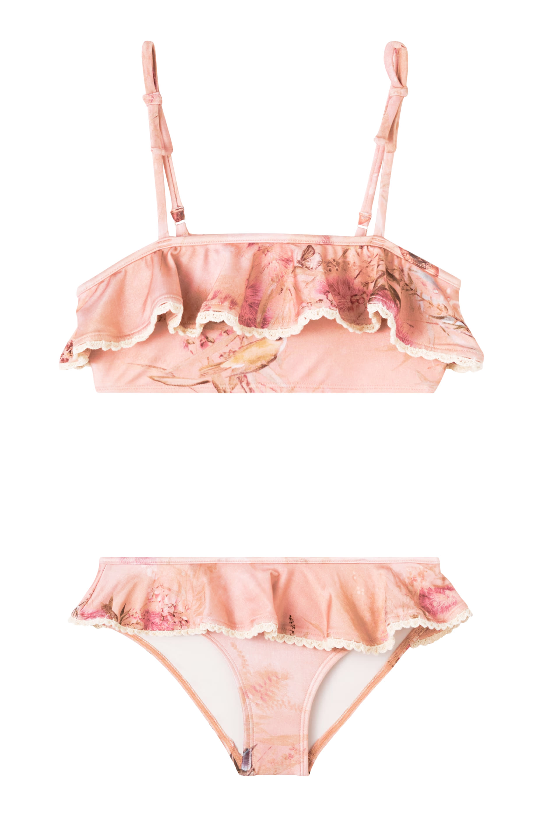 طقم بيكيني كاسكاديان بكشكش للأطفال