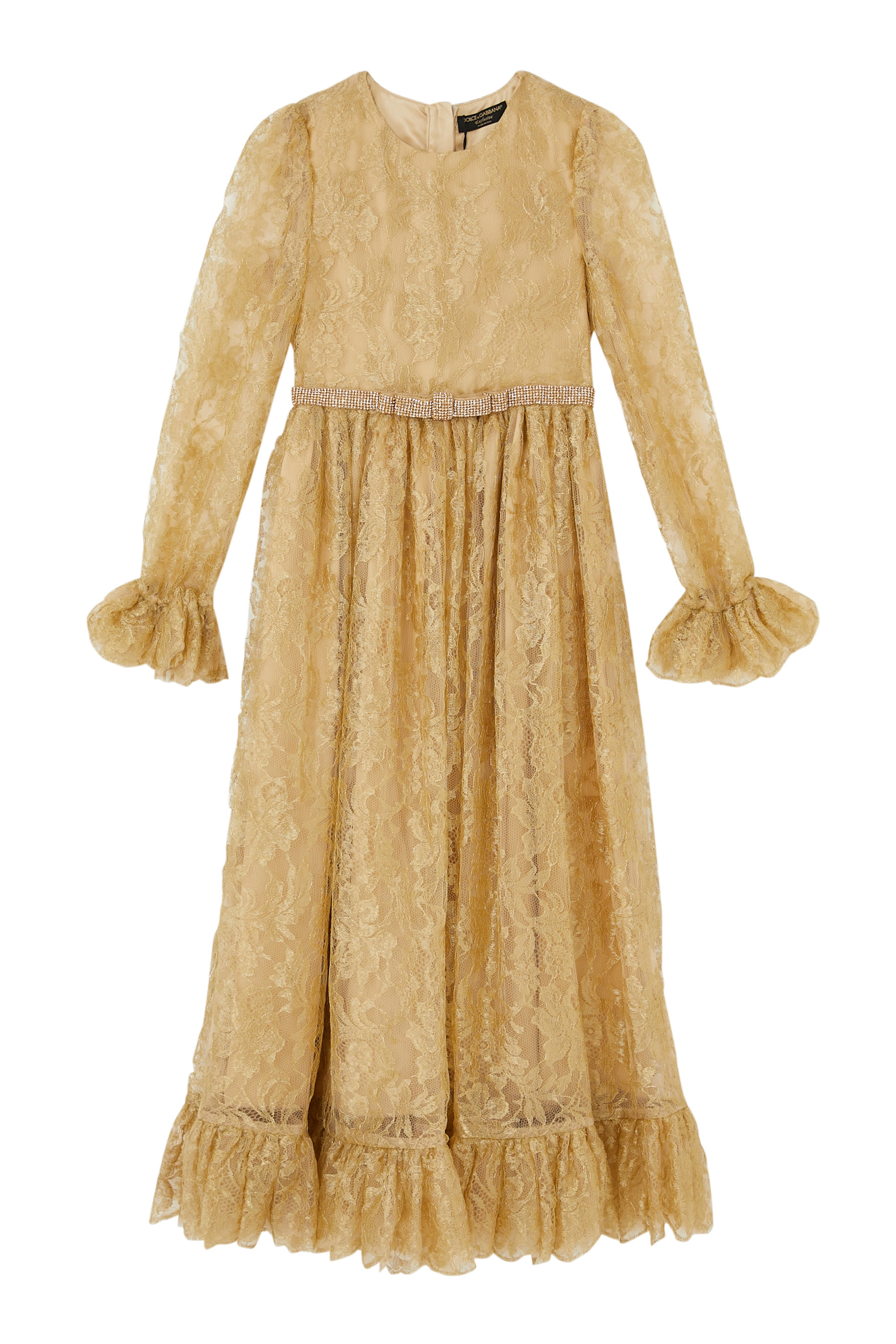 فستان بأكمام طويلة للأطفال