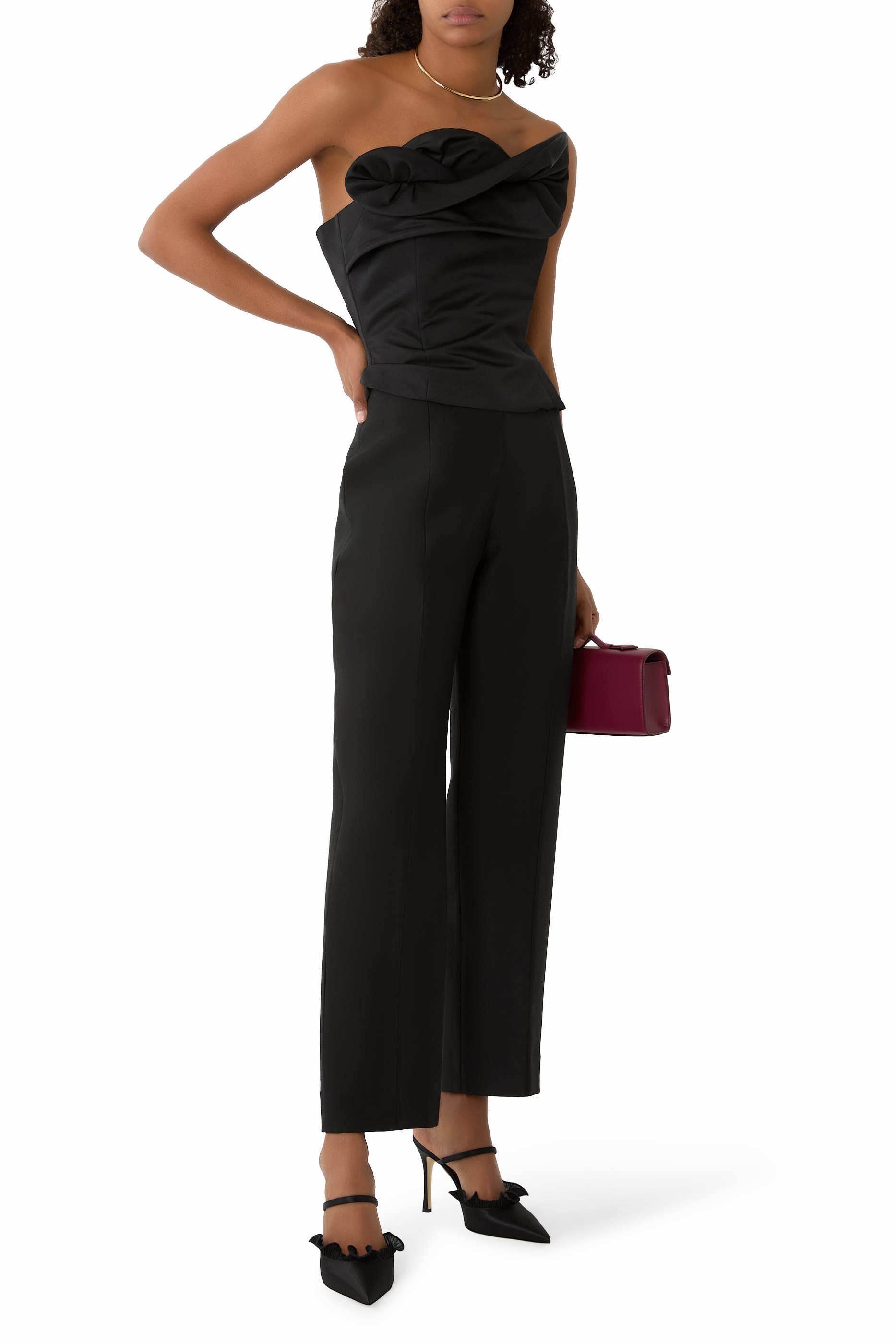 حذاء سيسيل مفتوح من الخلف بكعب