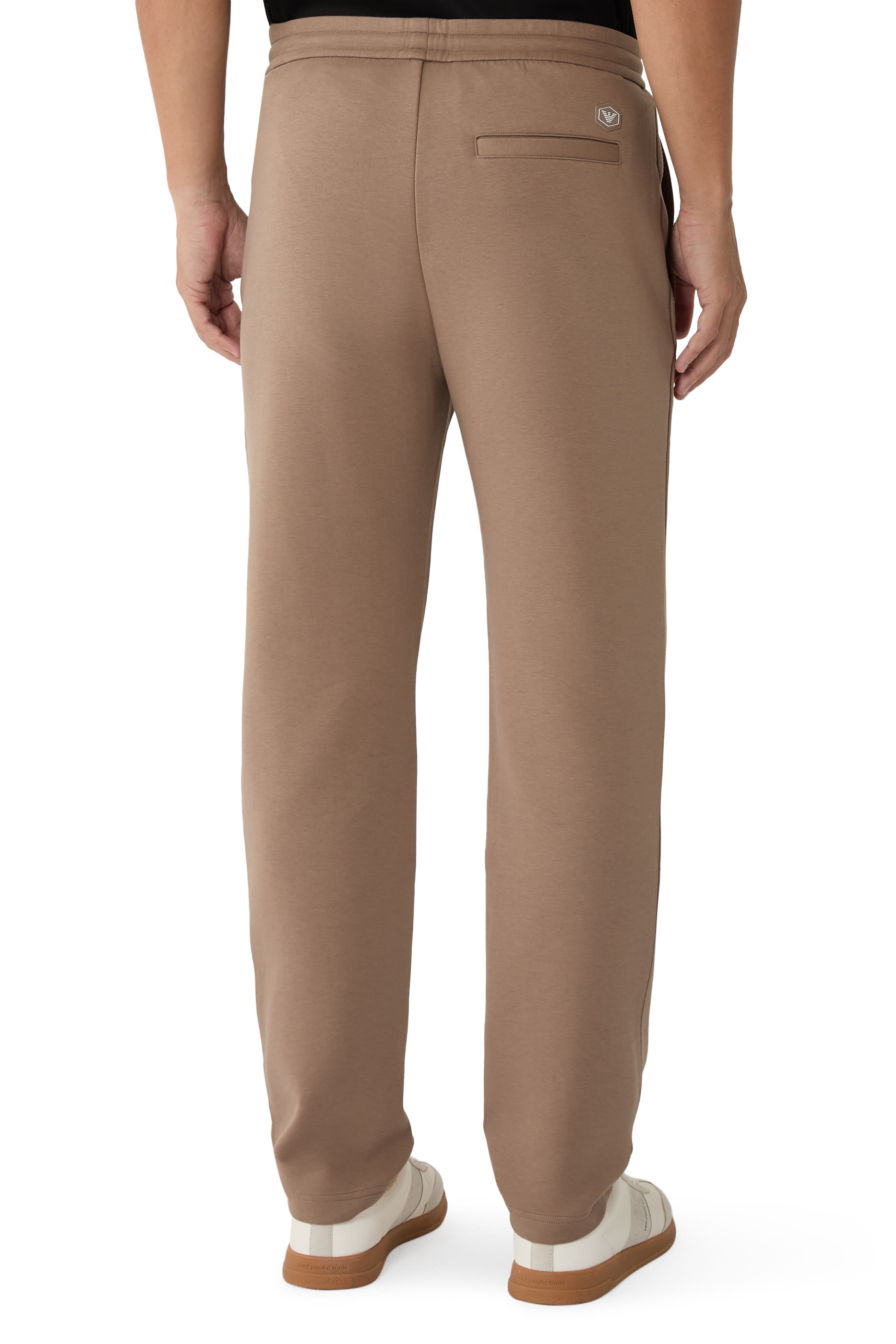 بنطال رياضي بشعار الماركة بحجم صغير جيرسيه مزدوج