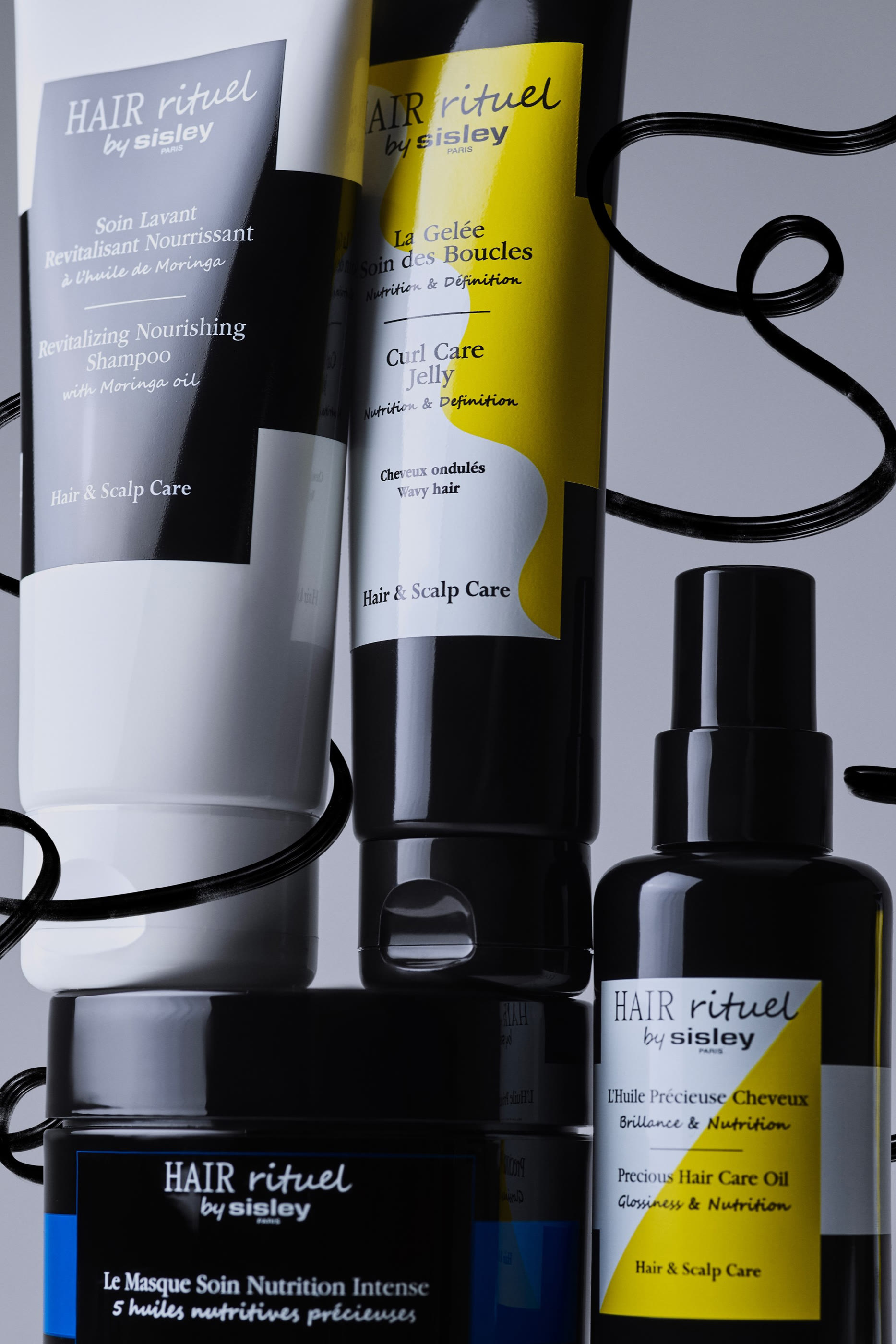 كريم لتصفيف الشعر المجعد