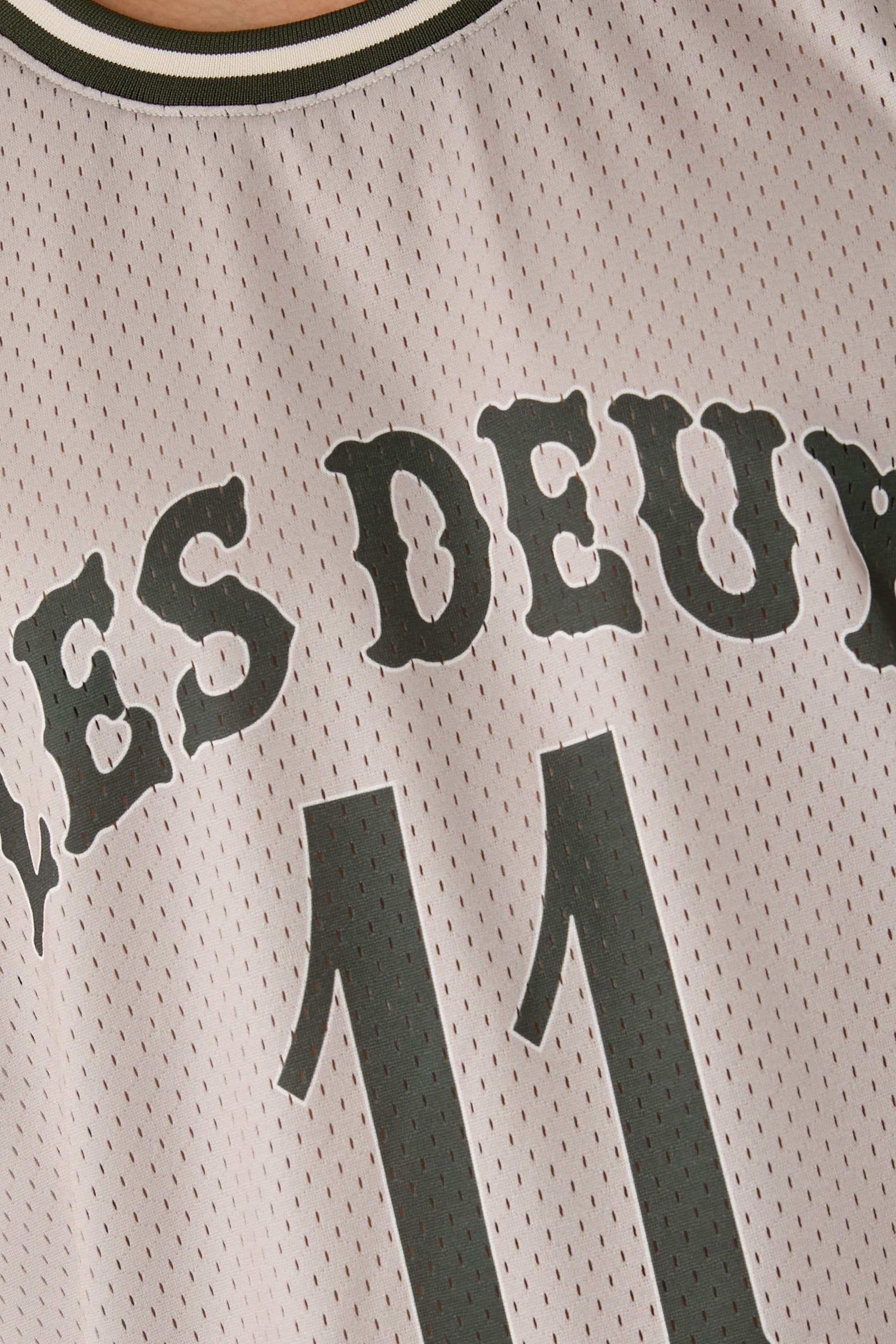 بلوزة سيلاس بلا أكمام قماش شبكي