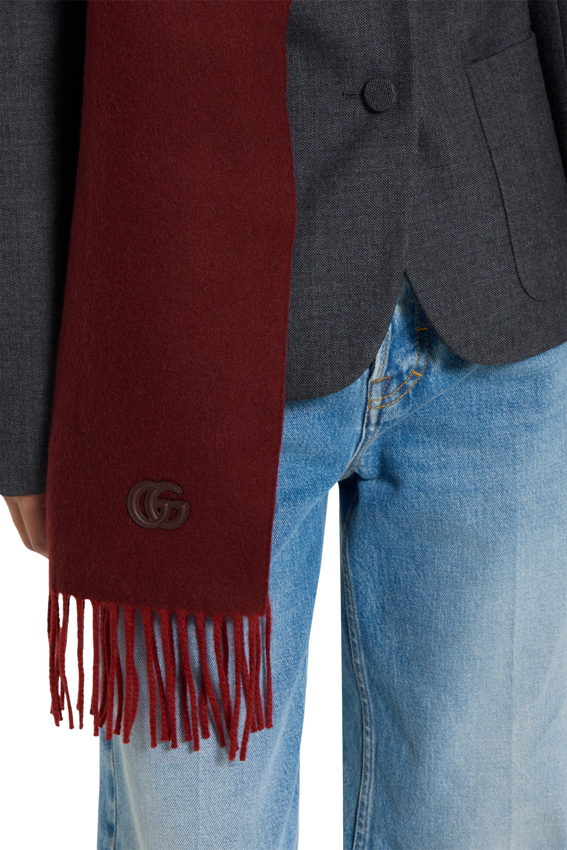 قبعة برقعة شعار الماركة كشمير