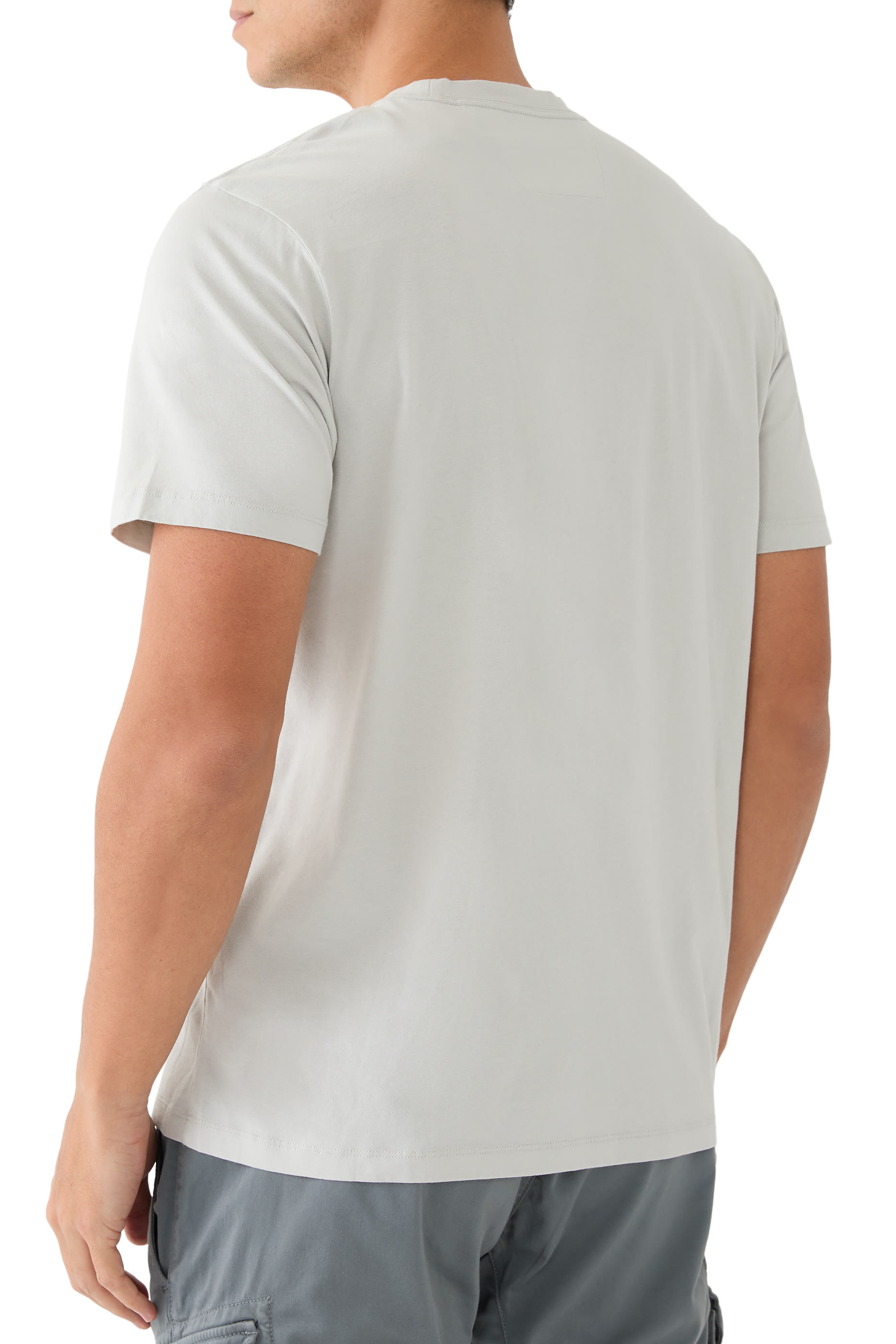 تيشيرت بشعار  الماركة عمودي 30/1 جيرسيه