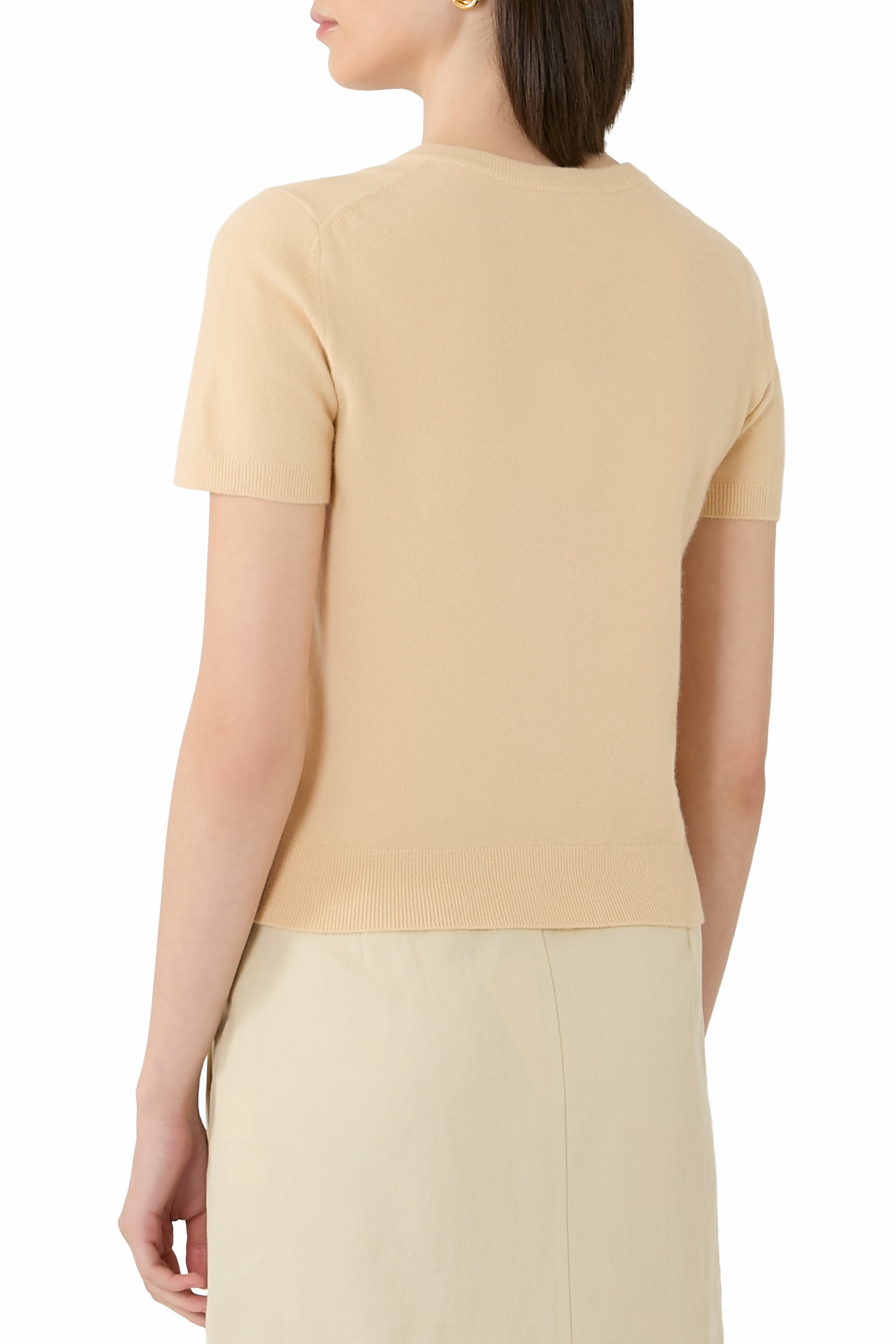 كنزة مزيج صوف وكشمير