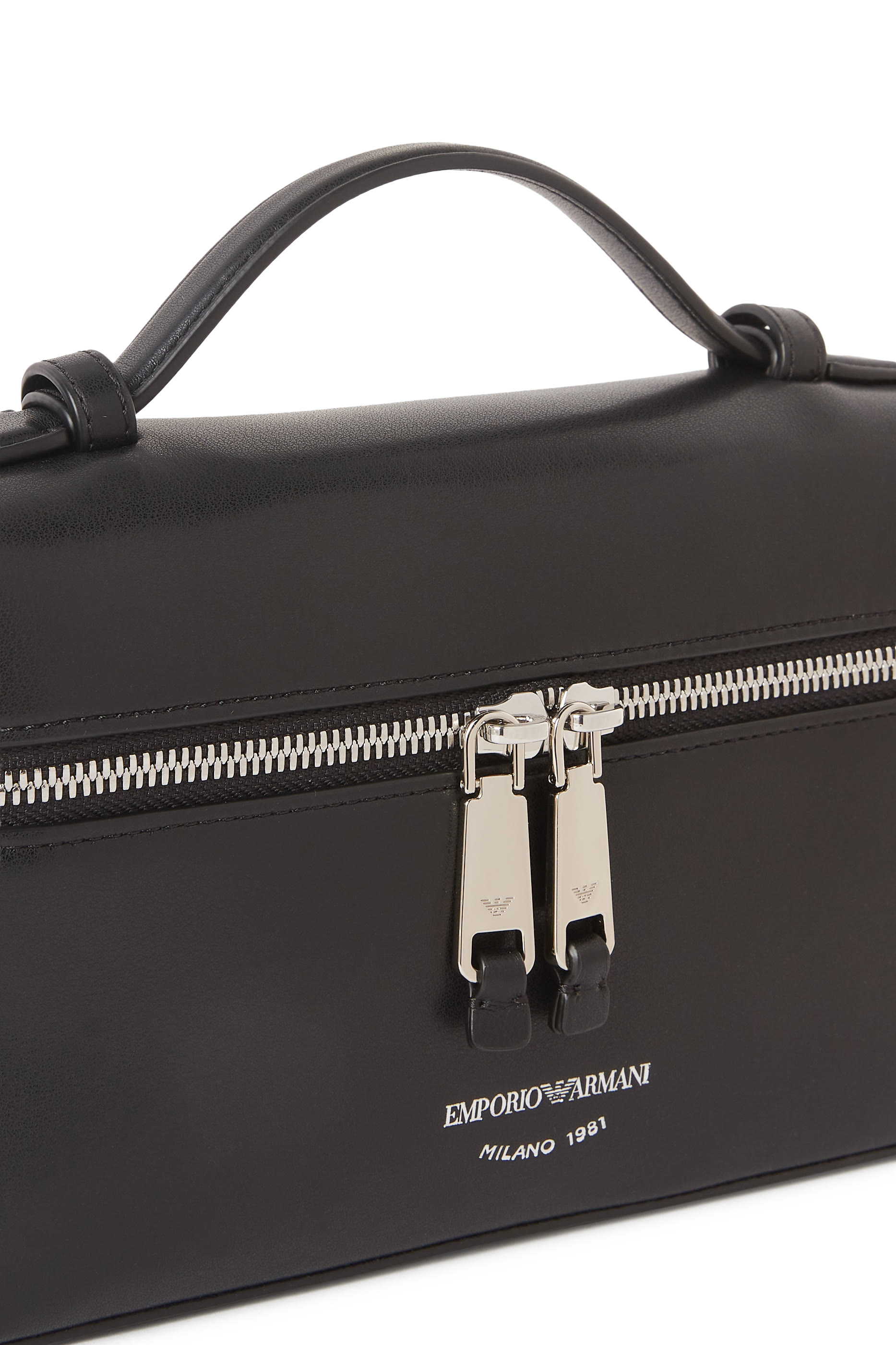 حقيبة مكيا بحمالة كتف جلد نابا