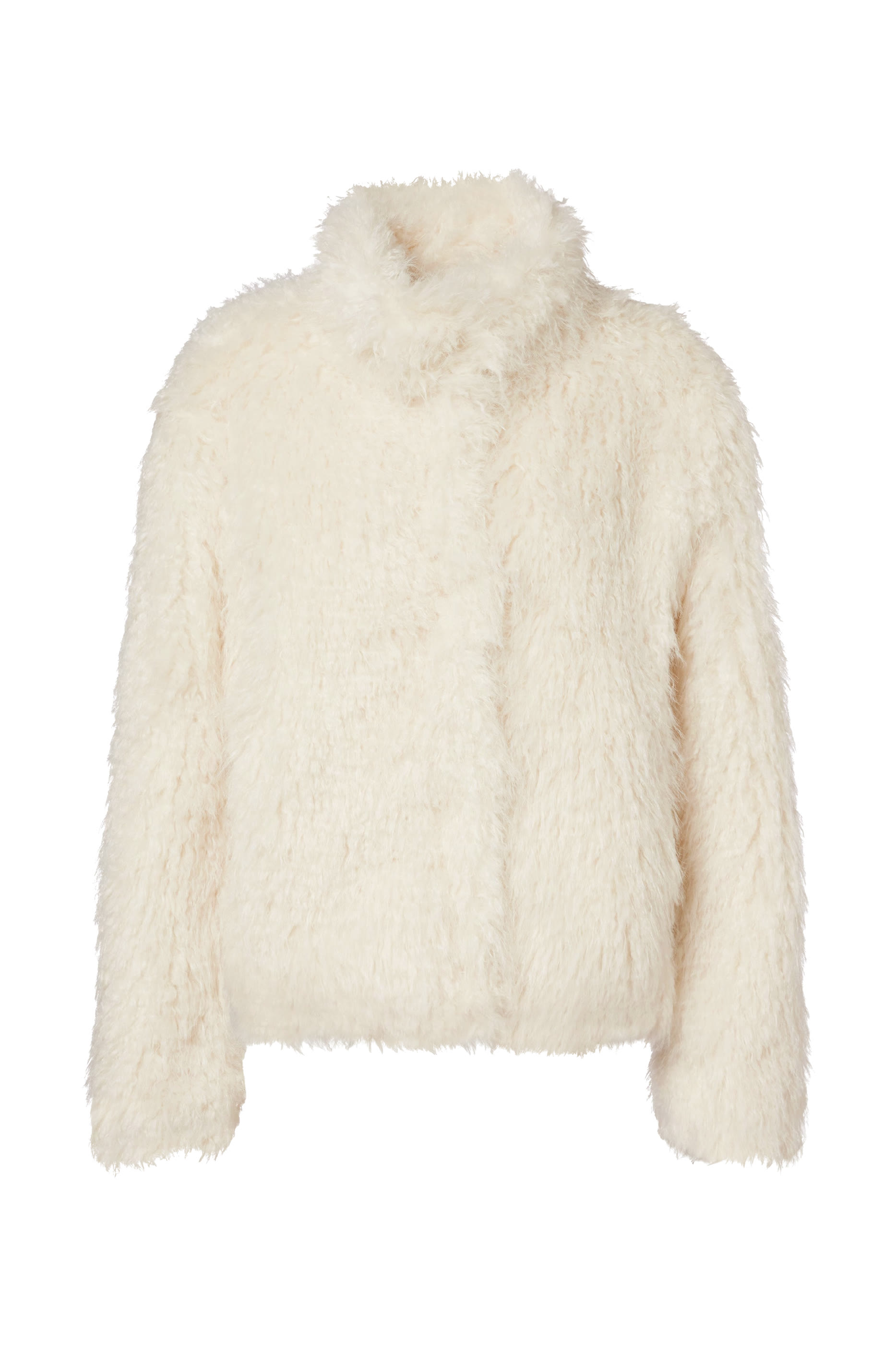 Shaggy Faux-Fur Jacket