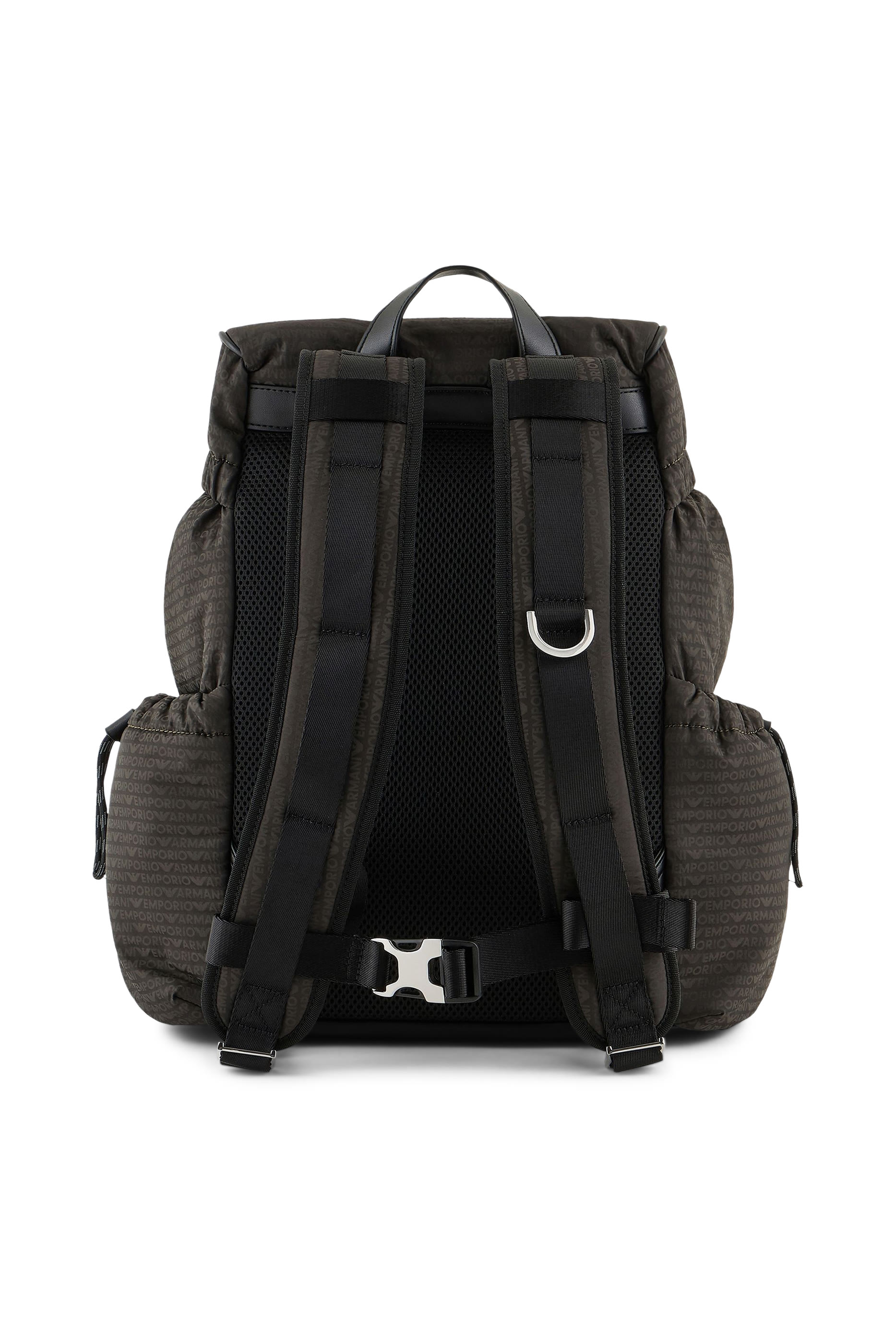 حقيبة ظهر نايلون مزينة كليا بشعار الماركة جاكار