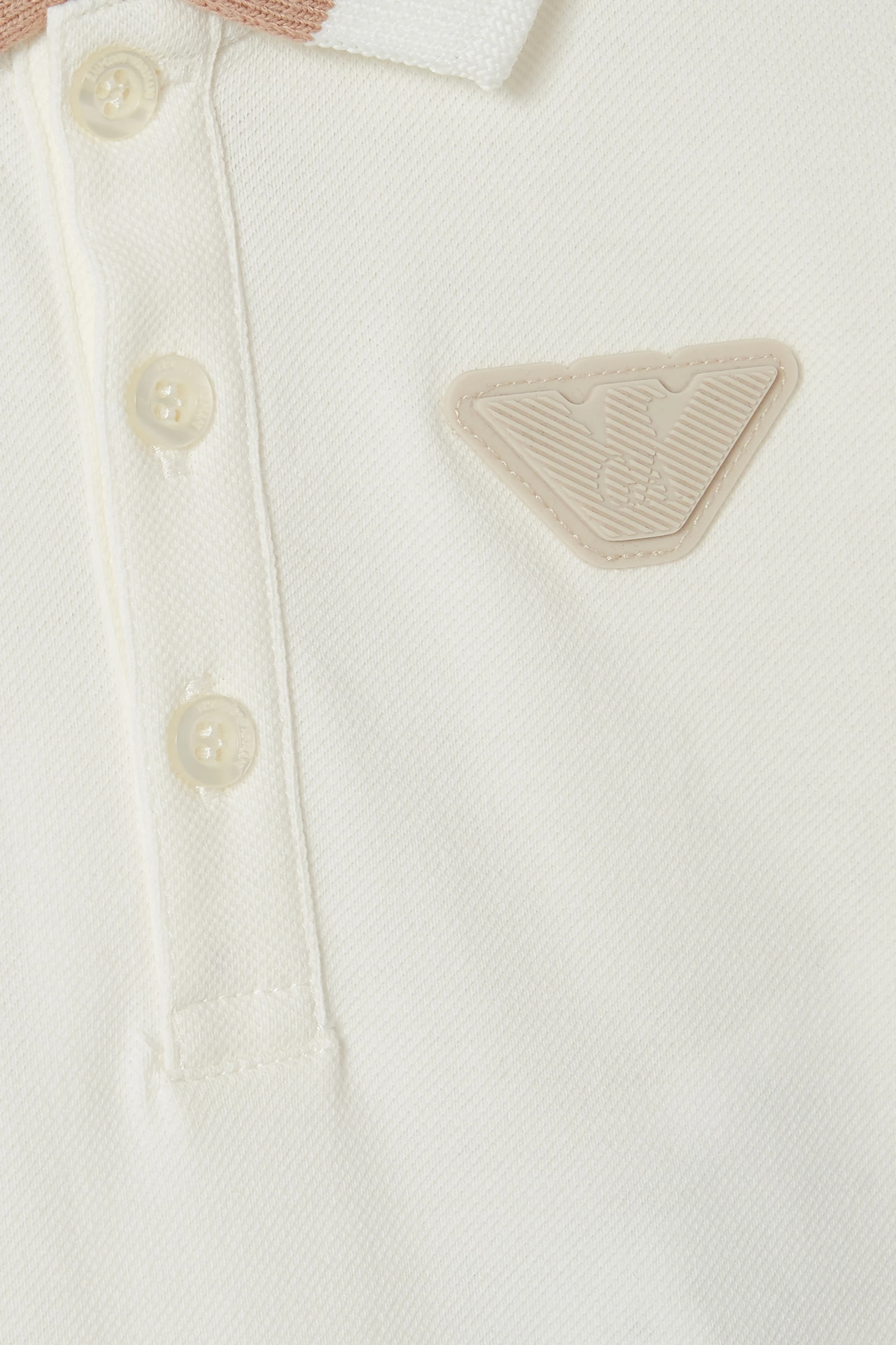 قميص بولو بشعار الماركة للأطفال