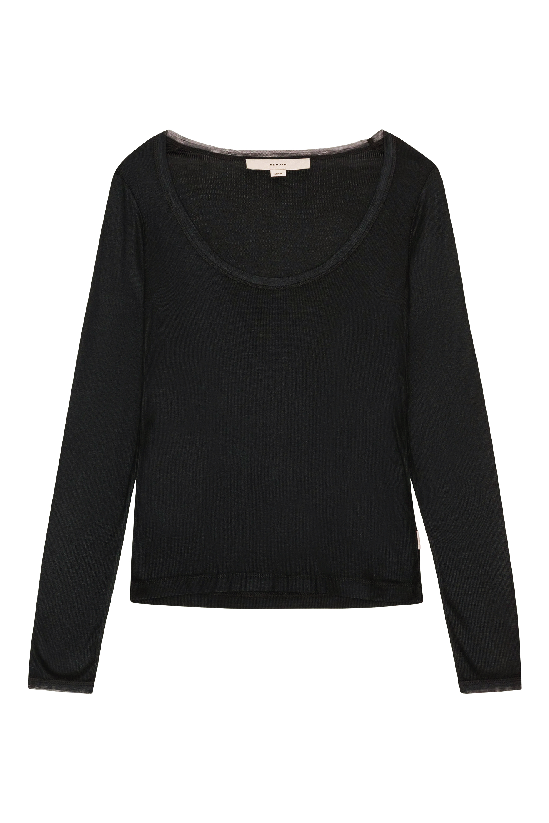 بلوزة بأكمام طويلة جيرسيه