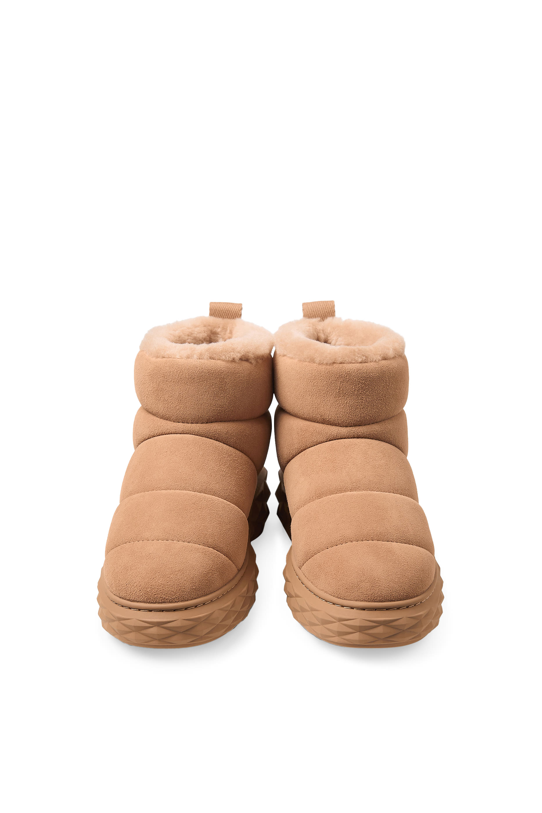 حذاء بوت زان جلد شمواه