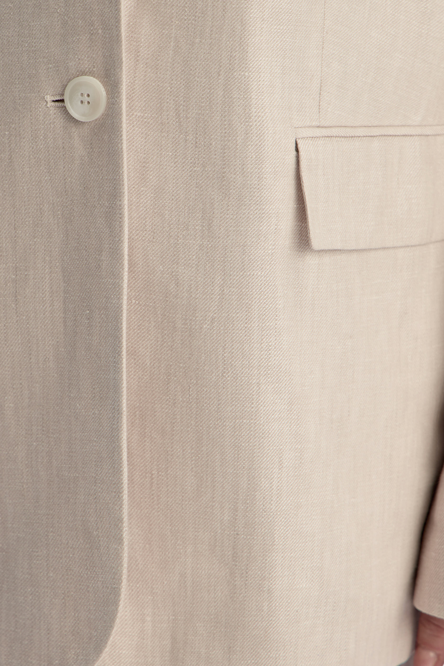 بليزر بقصة مريحة كتان