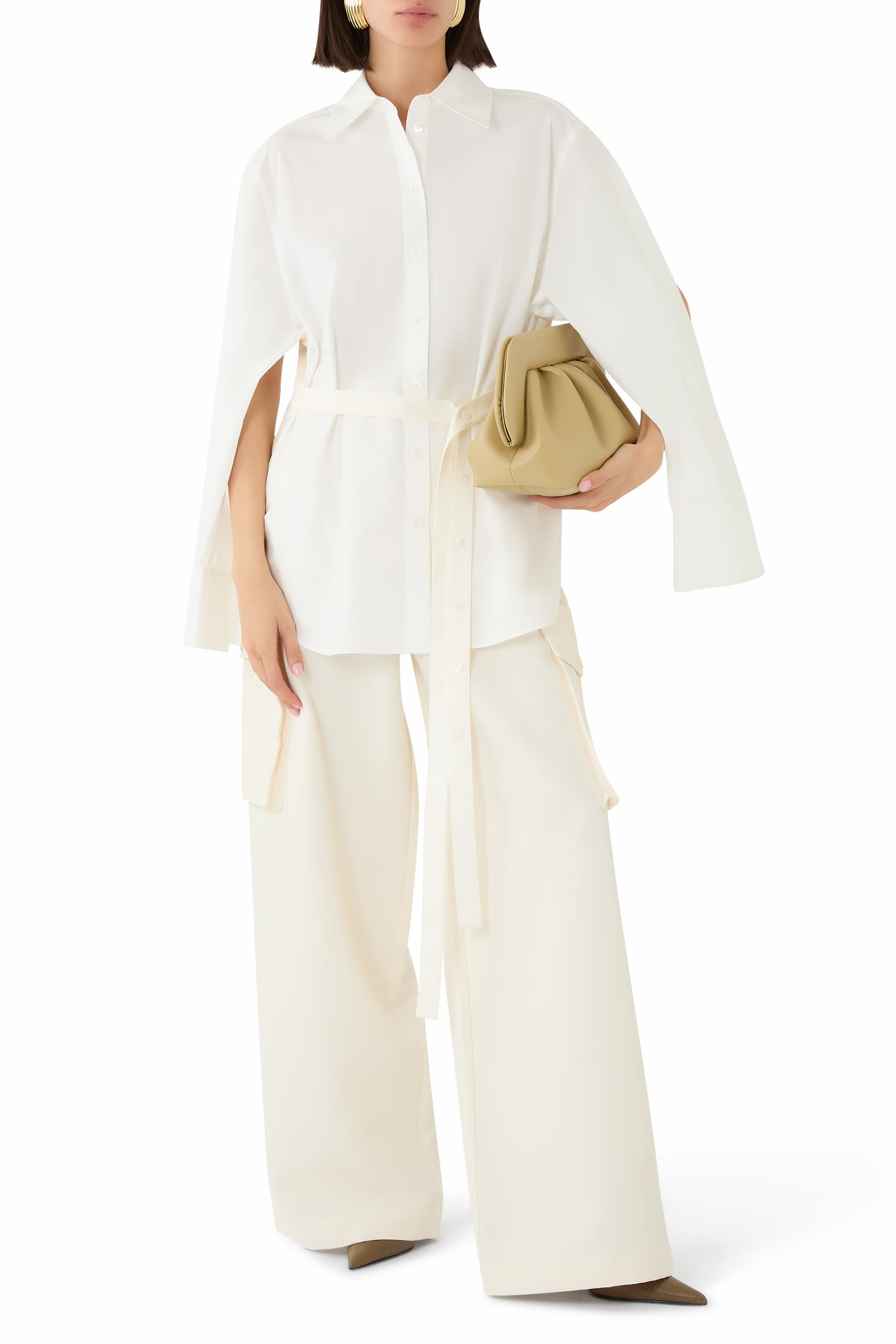 بنطال كارجو بقصة ملاءمة للجسم