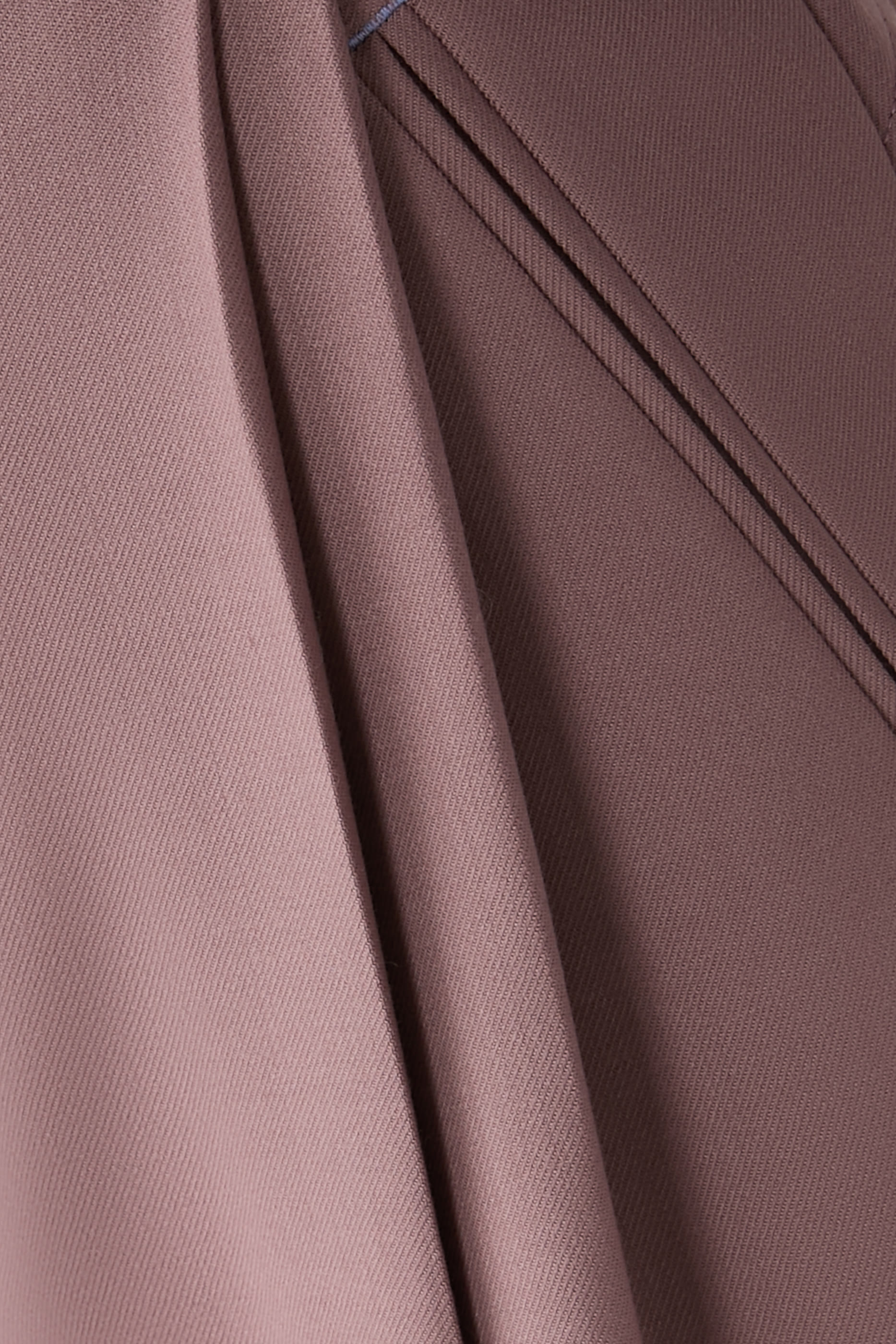 بنطال ألينا بقصة ساق واسعة تويل