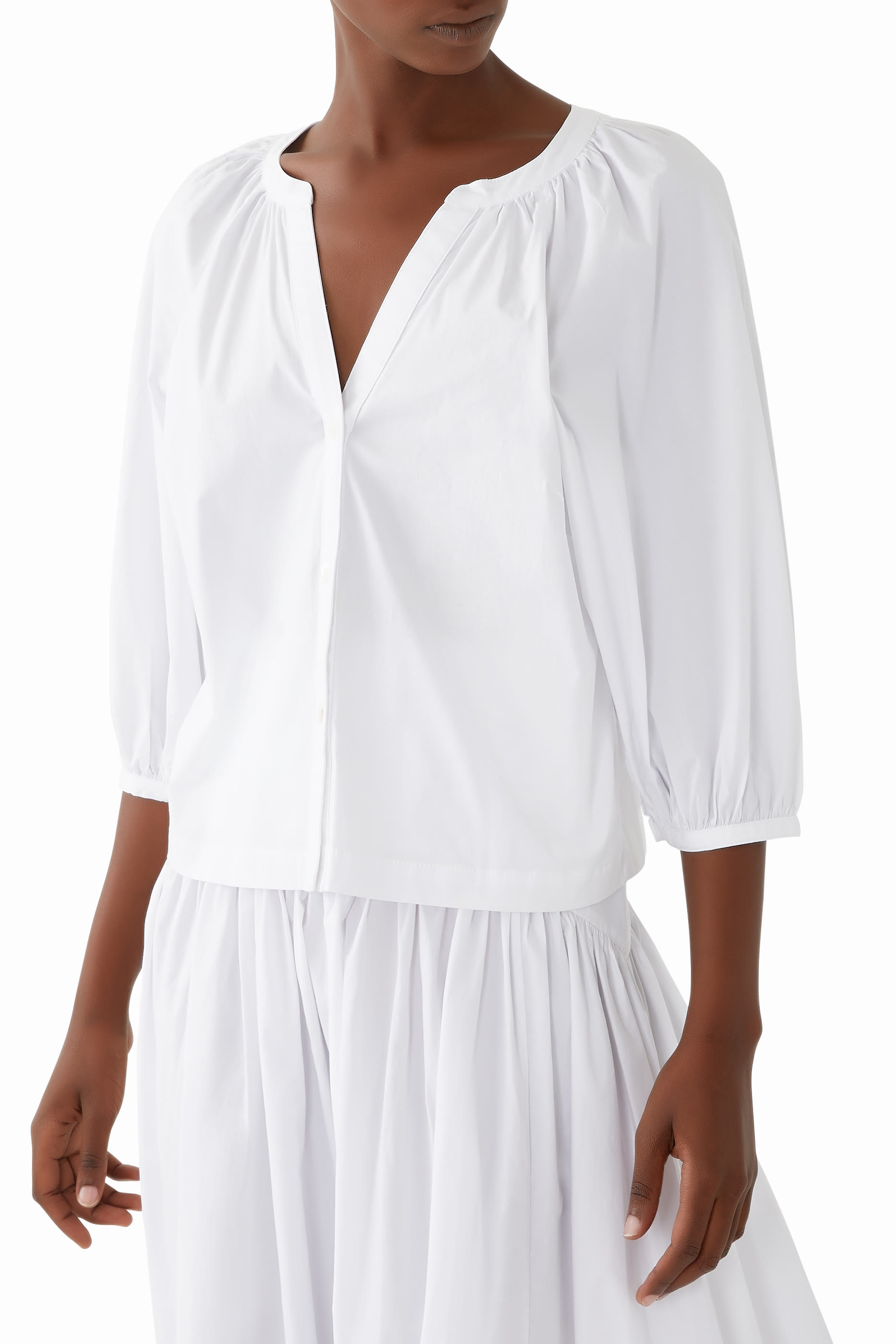 بلوزة ديل قطن