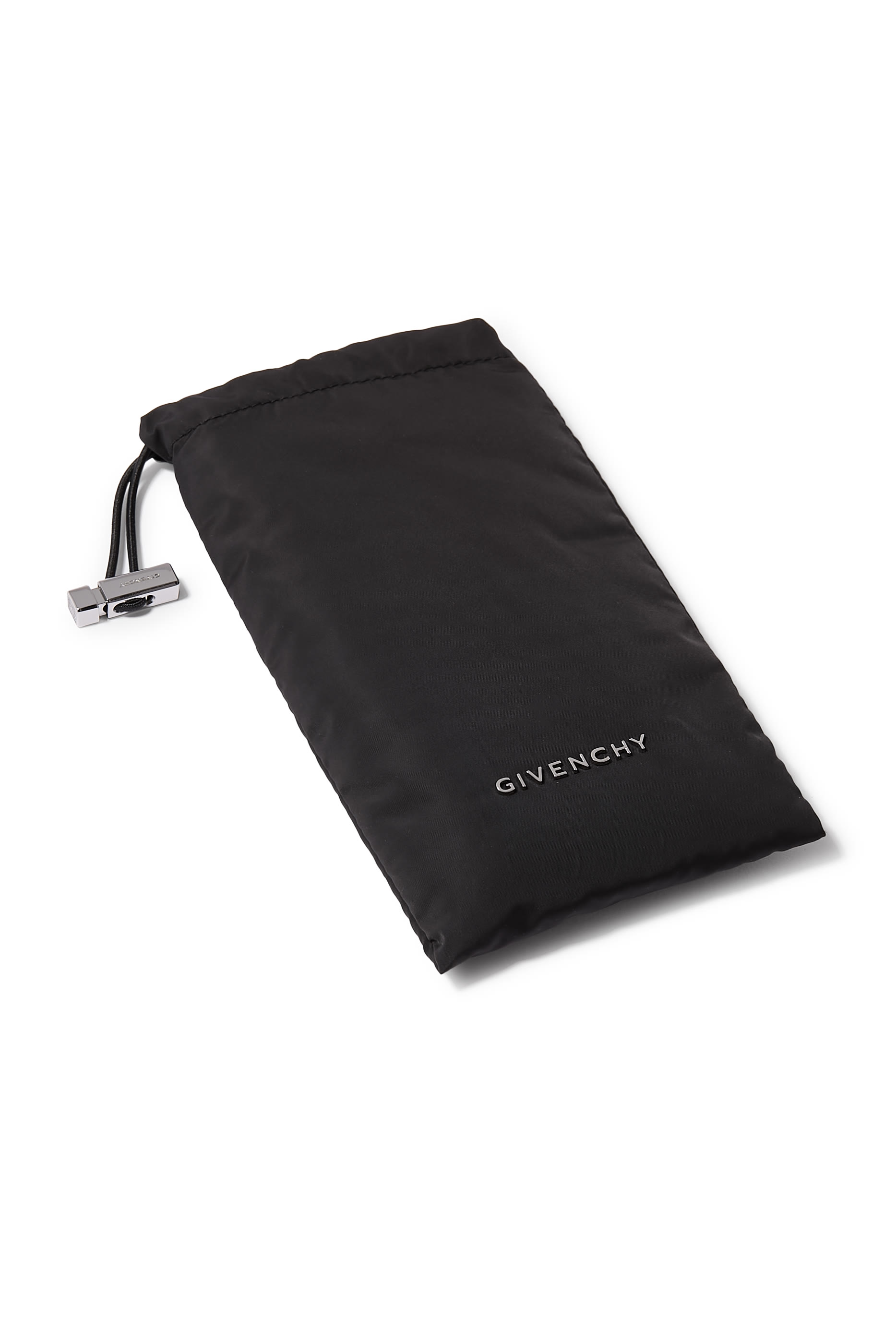 نظارة سبيد شمسية مزينة بشعار الماركة معدن