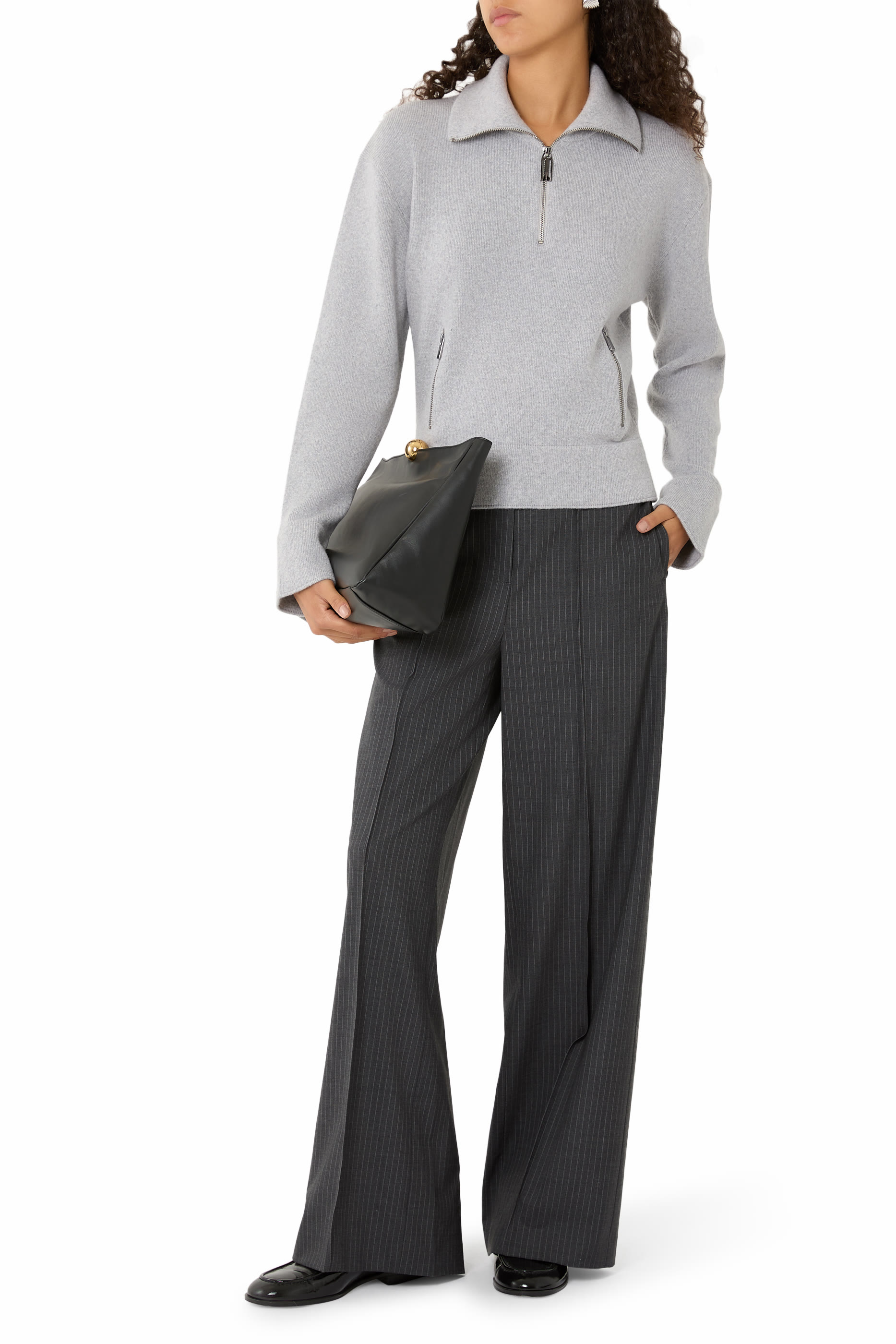 بنطال ايرينا مخطط بقصة ضيقة