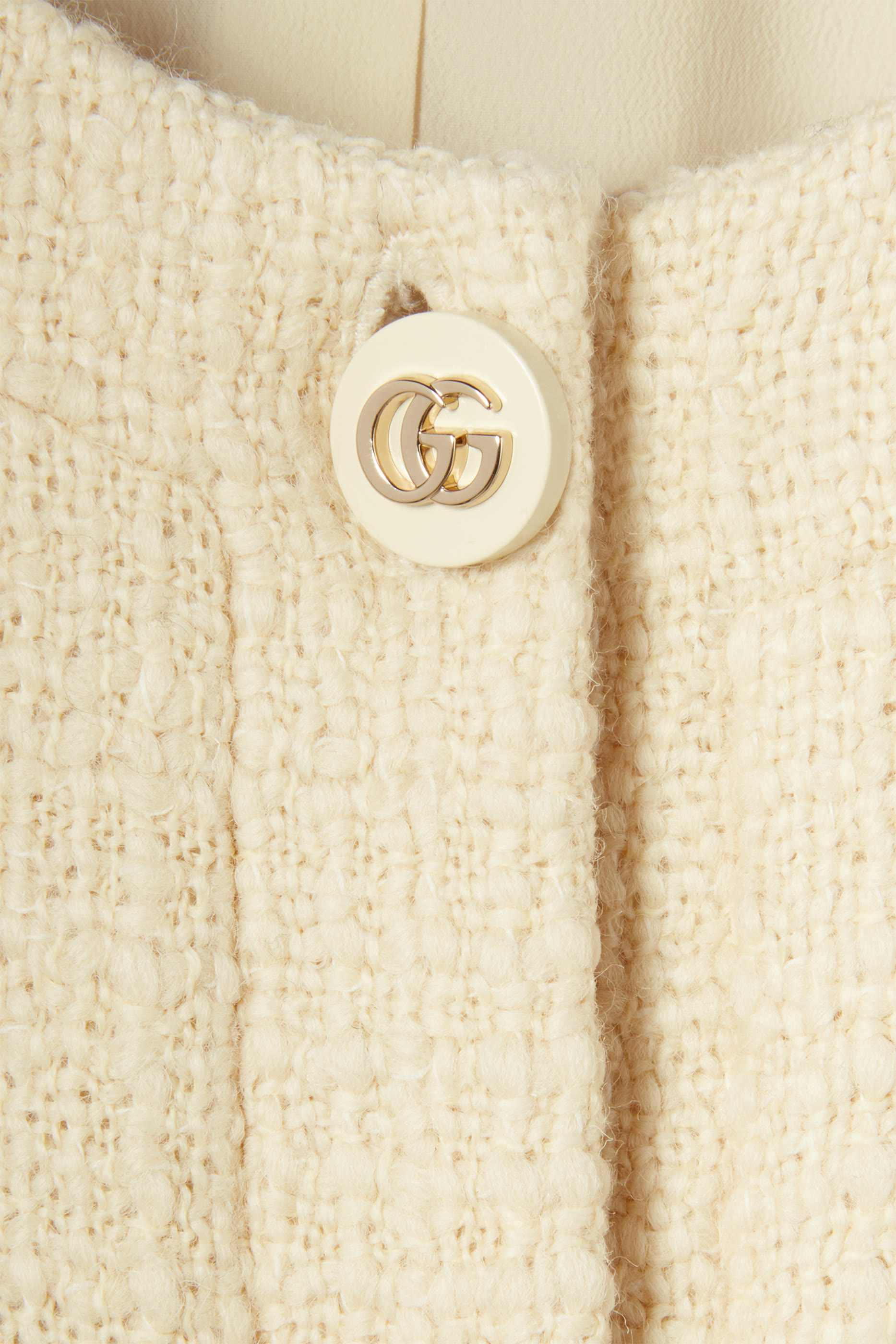 Textured Wool Tweed Dress