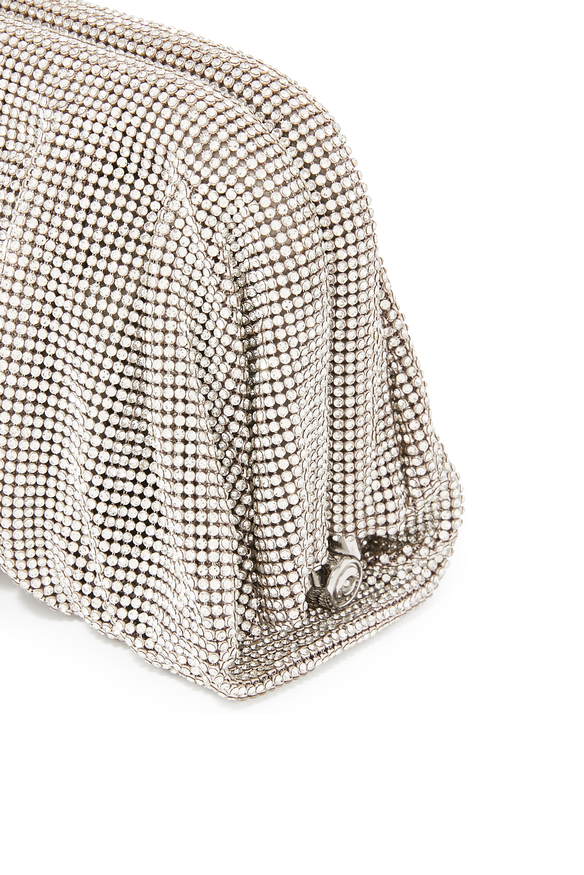 حقيبة كلاتش مرصعة بكريستال