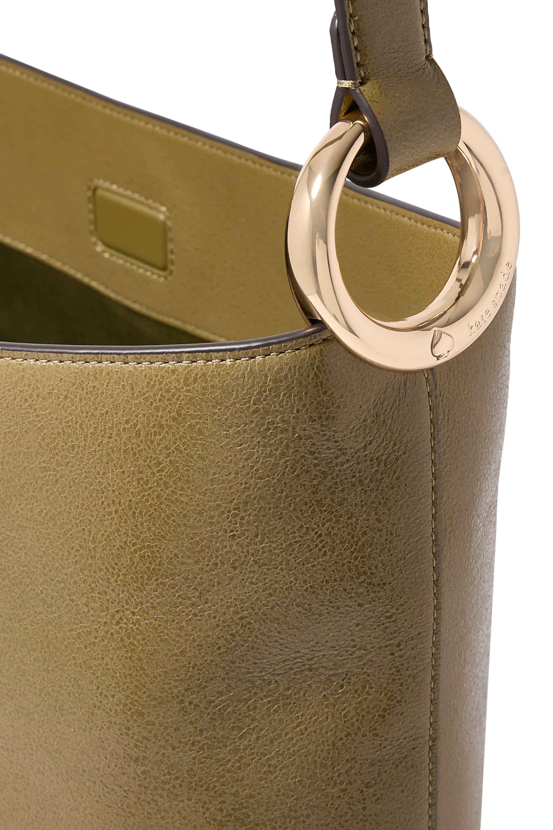 حقيبة باكيت هالو كبيرة جلد لامع