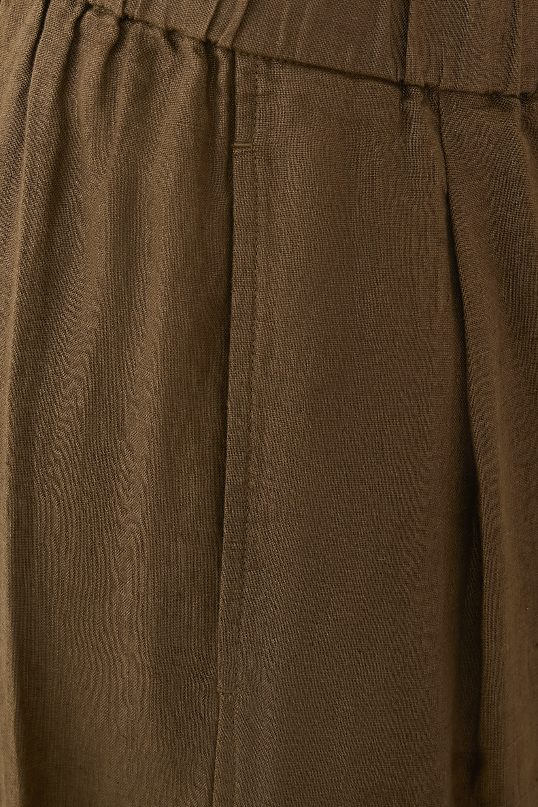 بنطال بقصة واسعة كتان عضوي