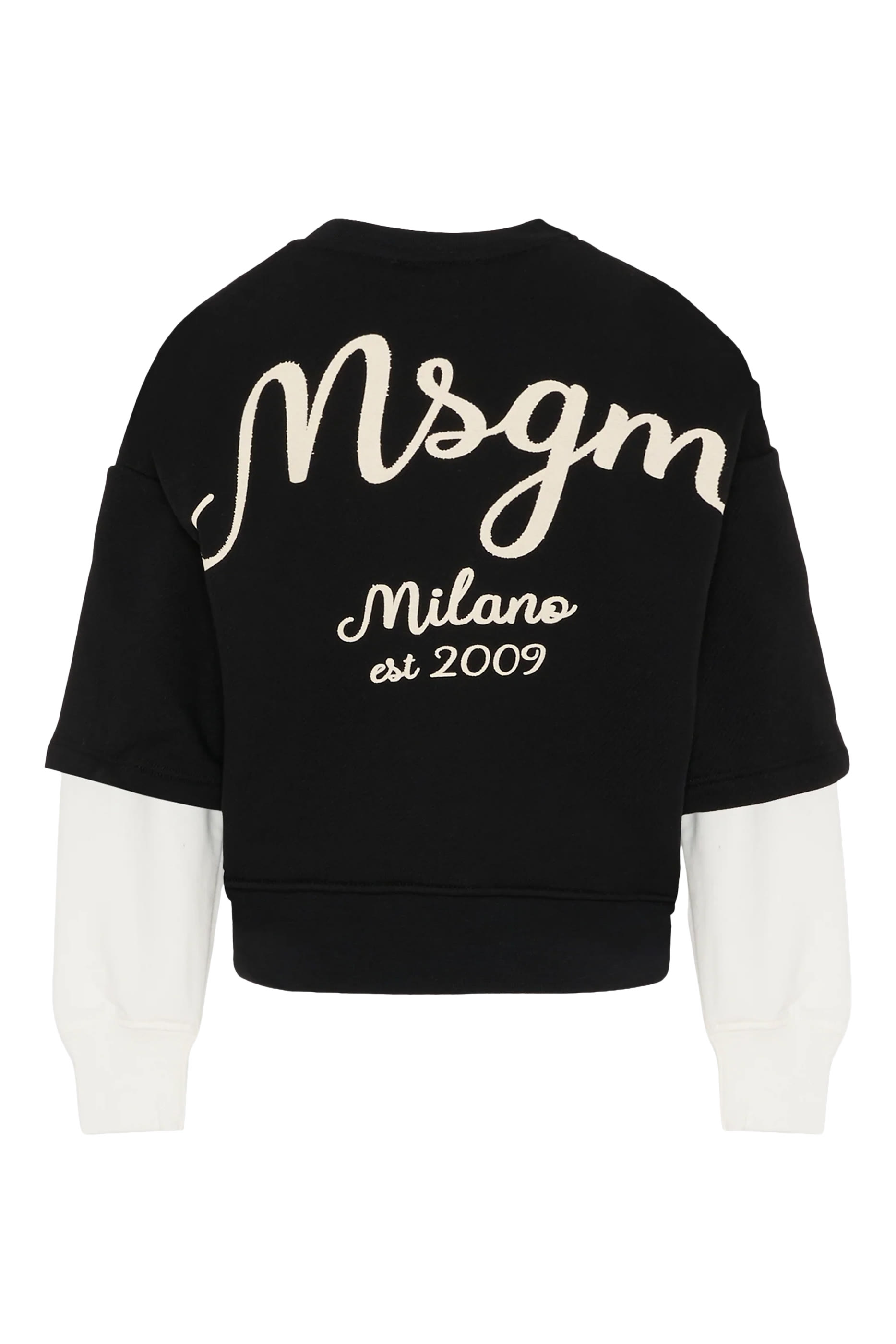 سويت شيرت بشعار الماركة صوف للأطفال 