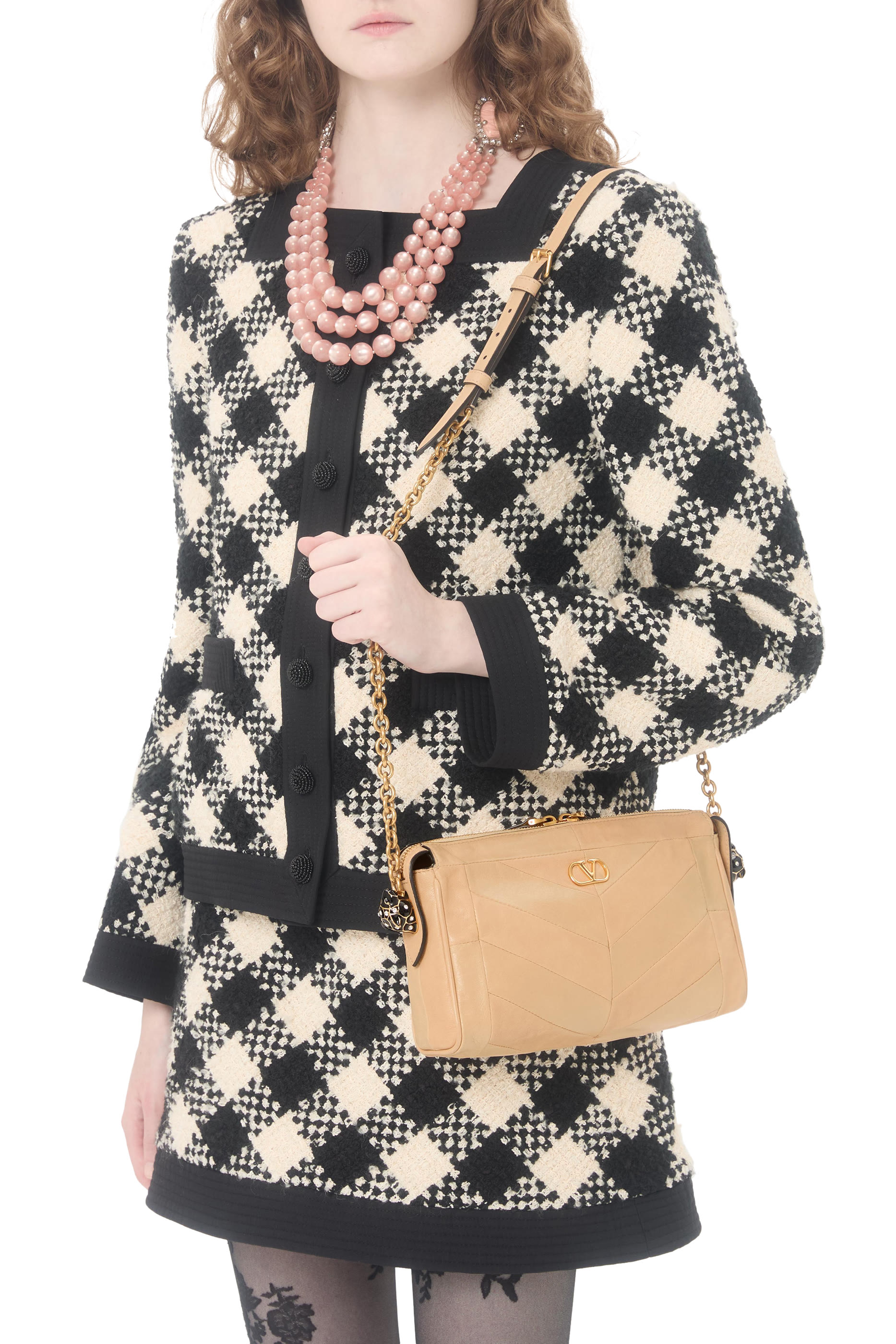 حقيبة كتف بانثيا صغيرة