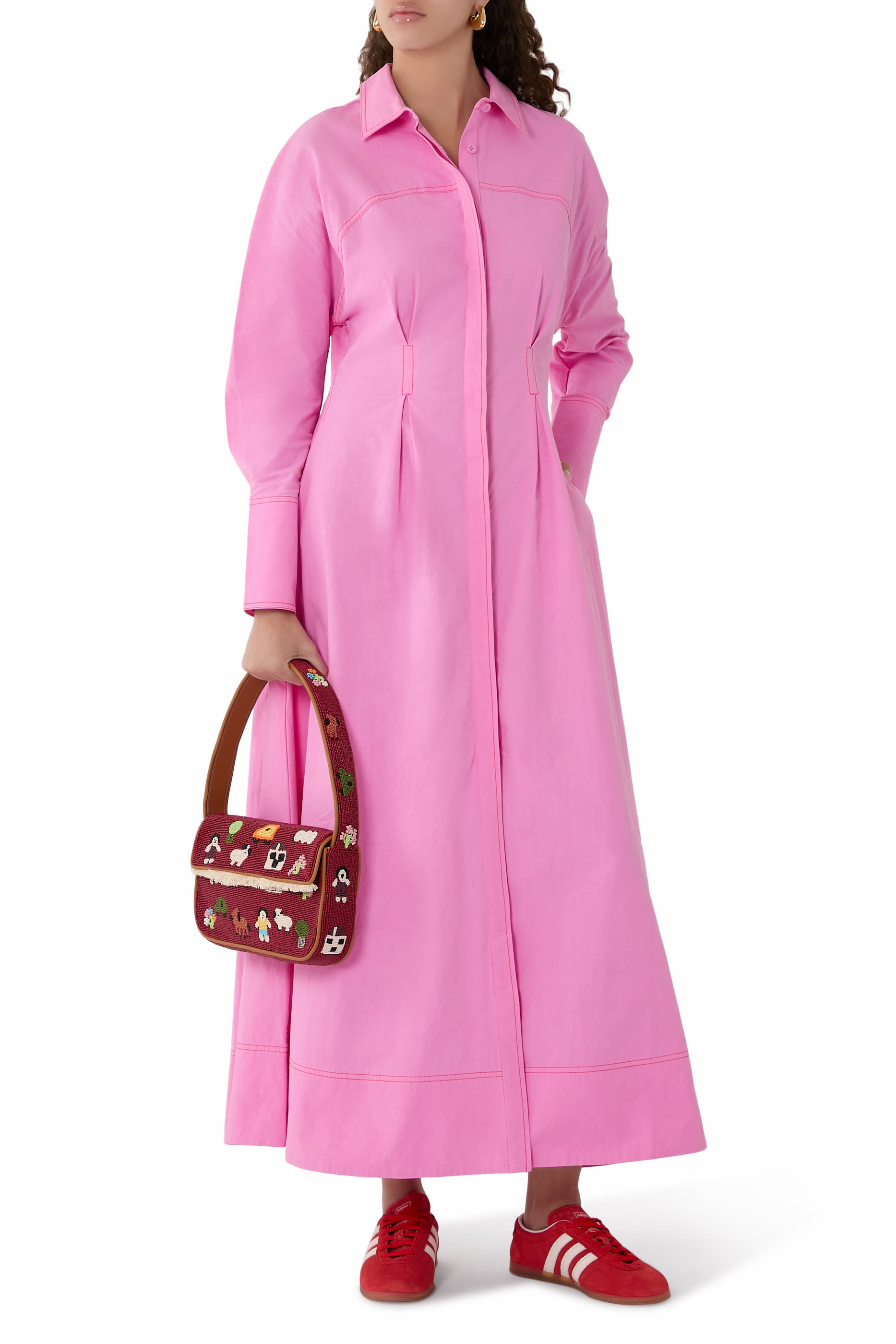 فستان لاندور طويل