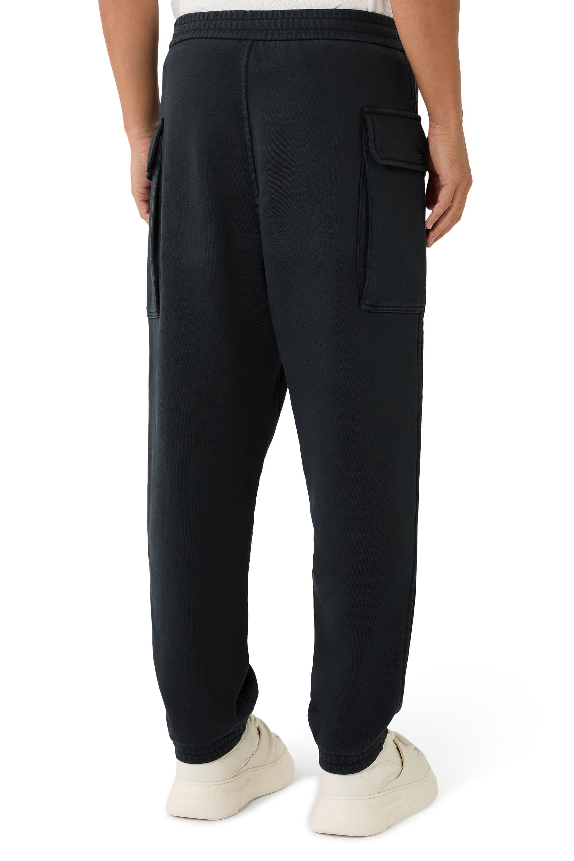 بنطال رياضي برقعة شعار الماركة فرينتش تيري