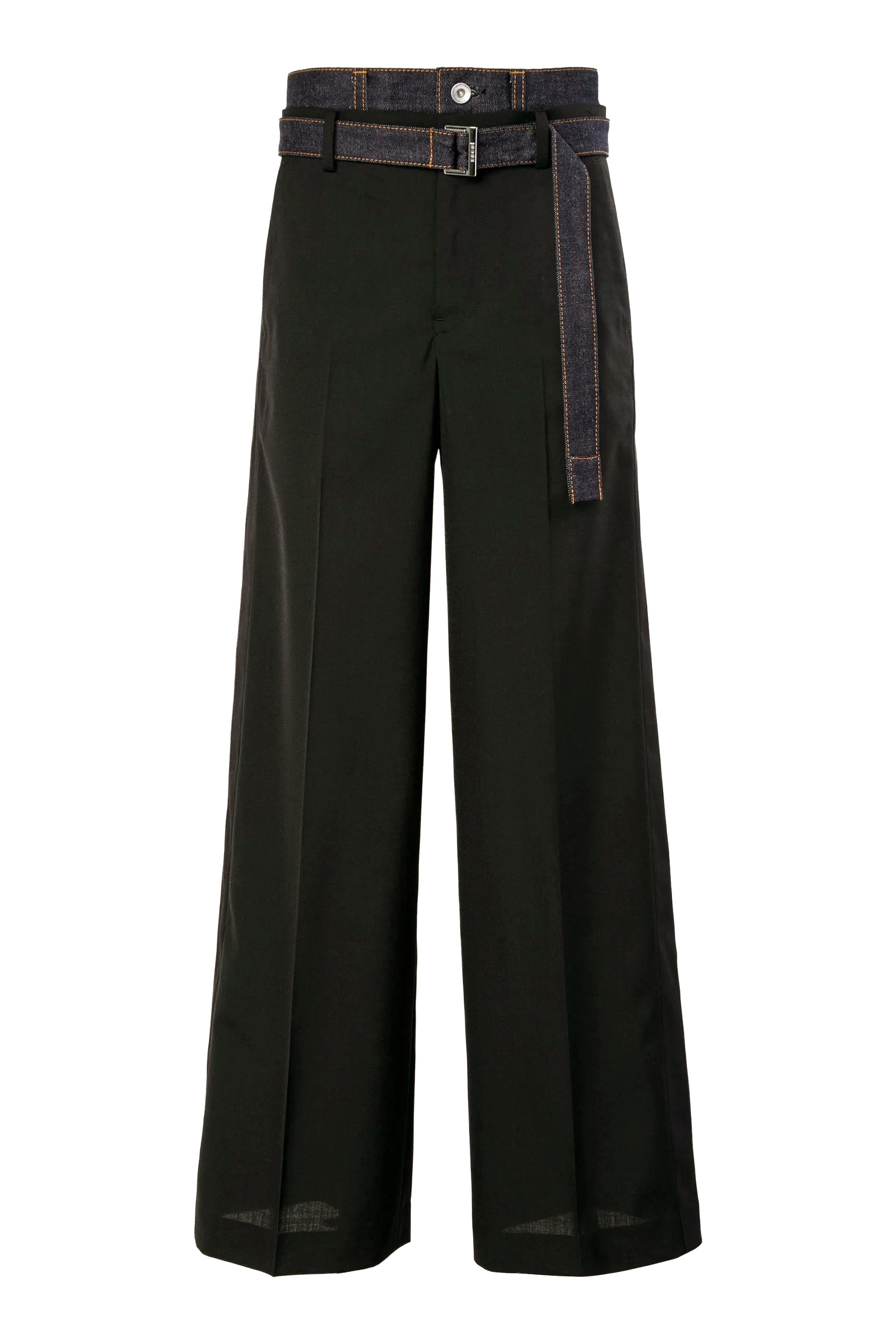 بنطال قماش بدل x دنيم