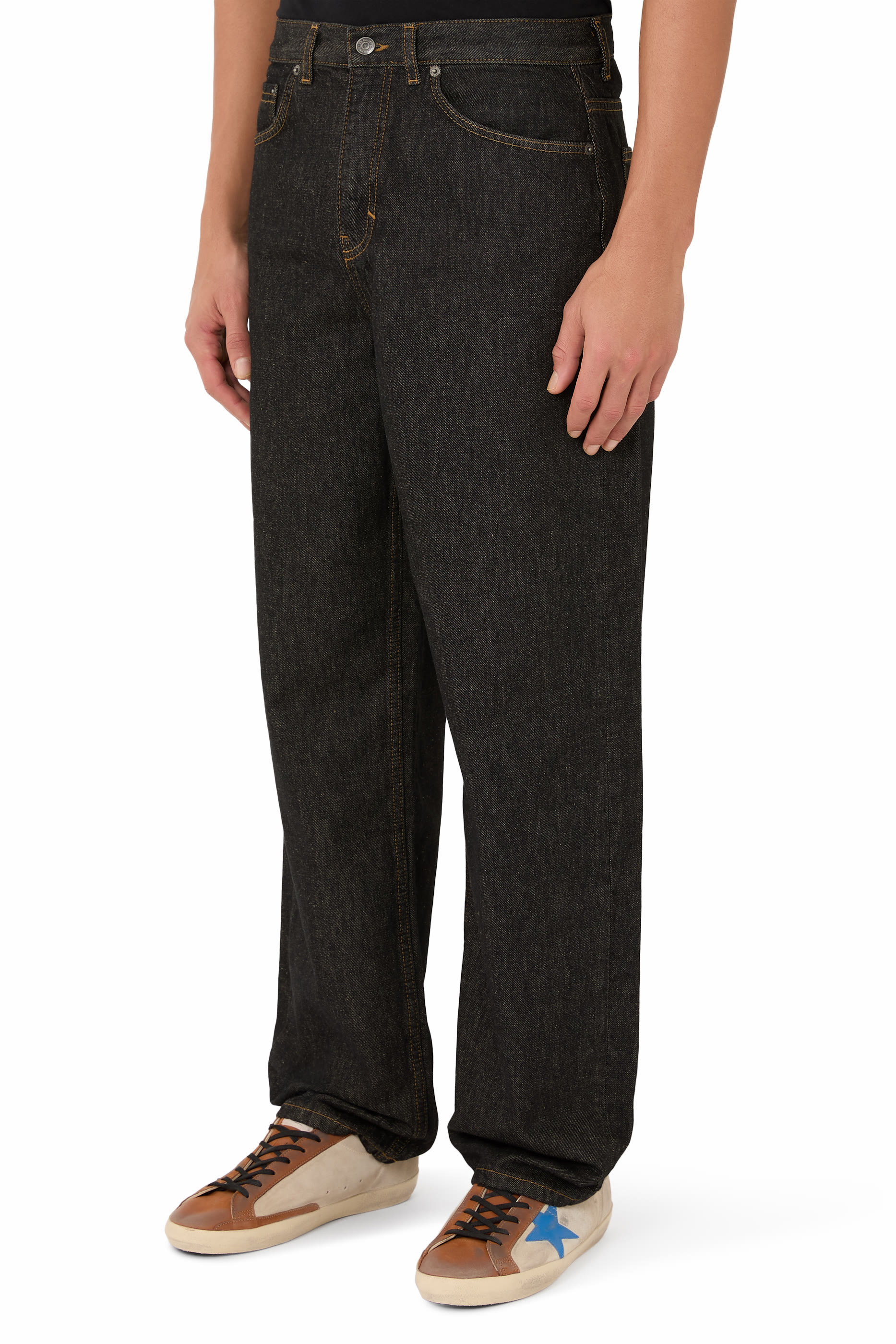 بنطال جينز روي بلونين دنيم