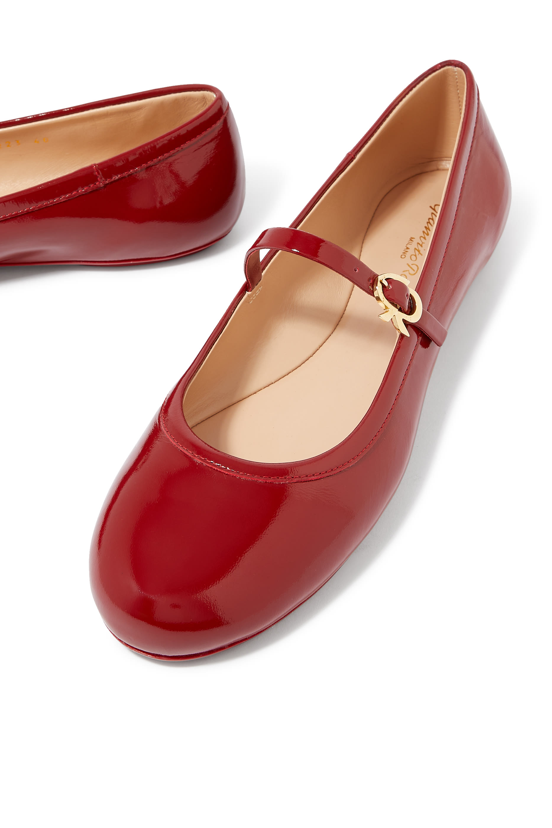 حذاء بالرينا كارلا بنعل مسطح