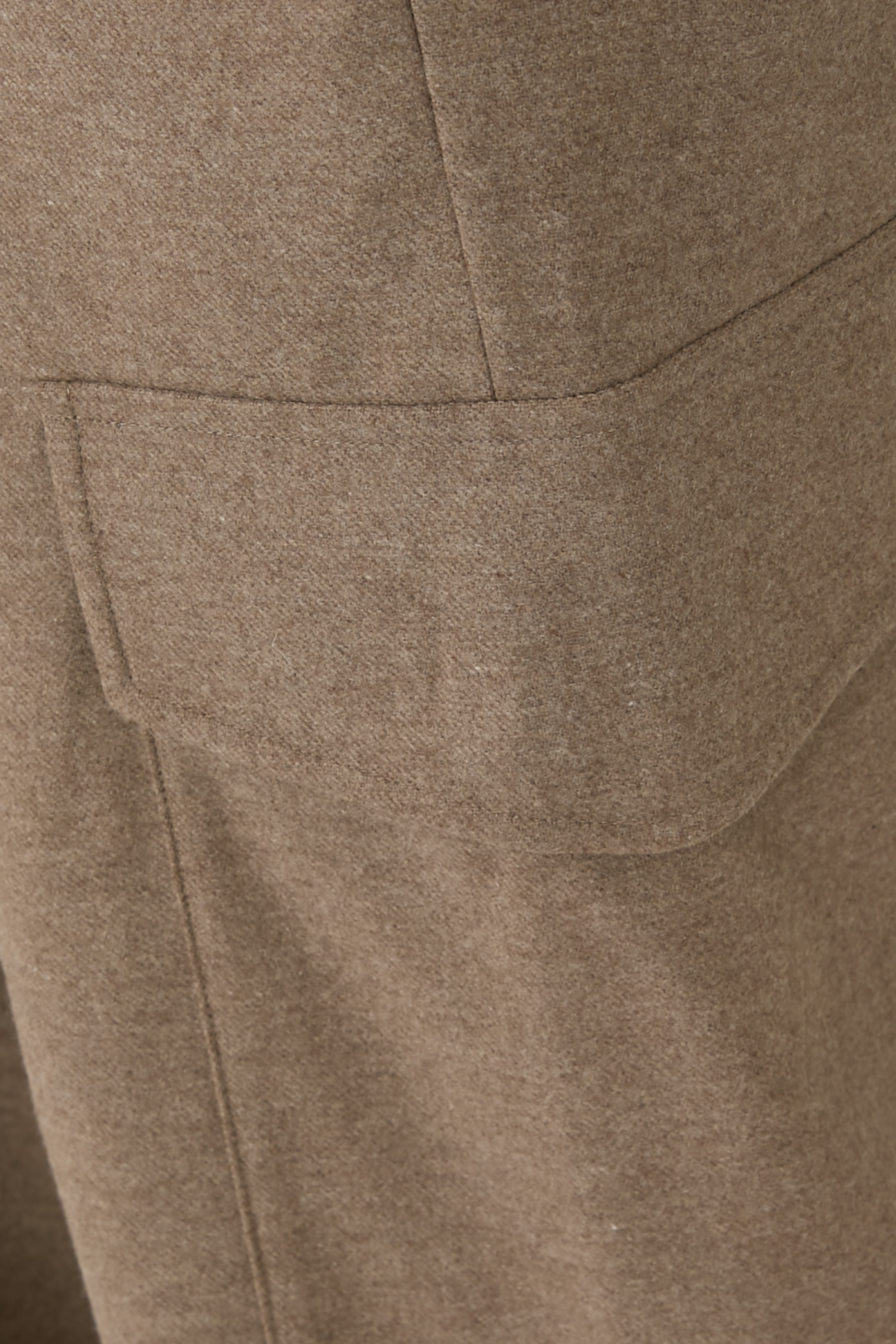 بنطال سلاك كارغو صوف فلانيل 